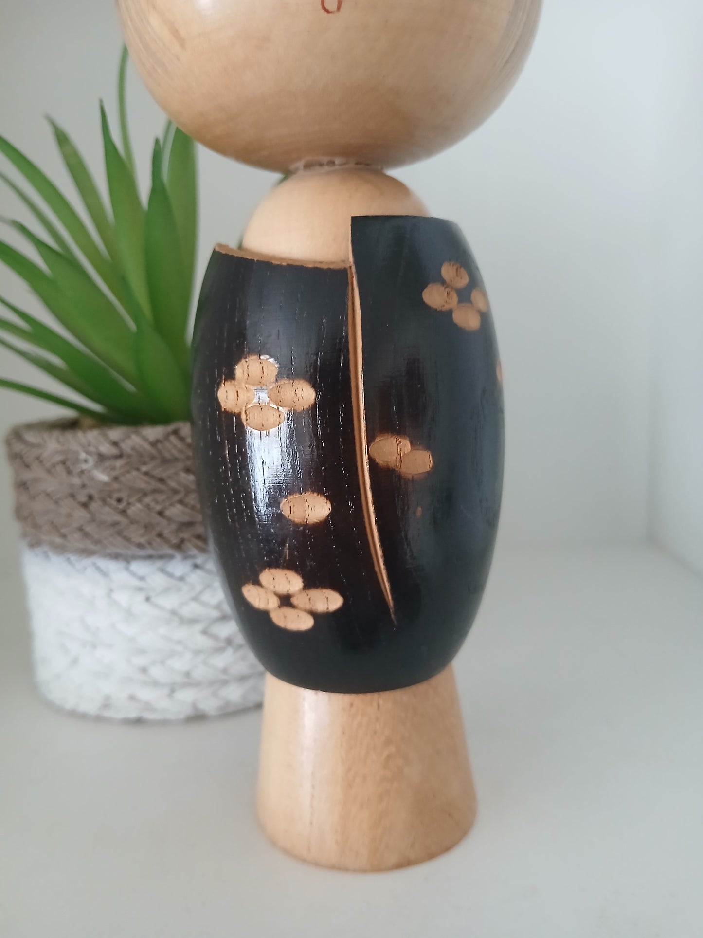 Vintage creative kokeshi by Nobuo