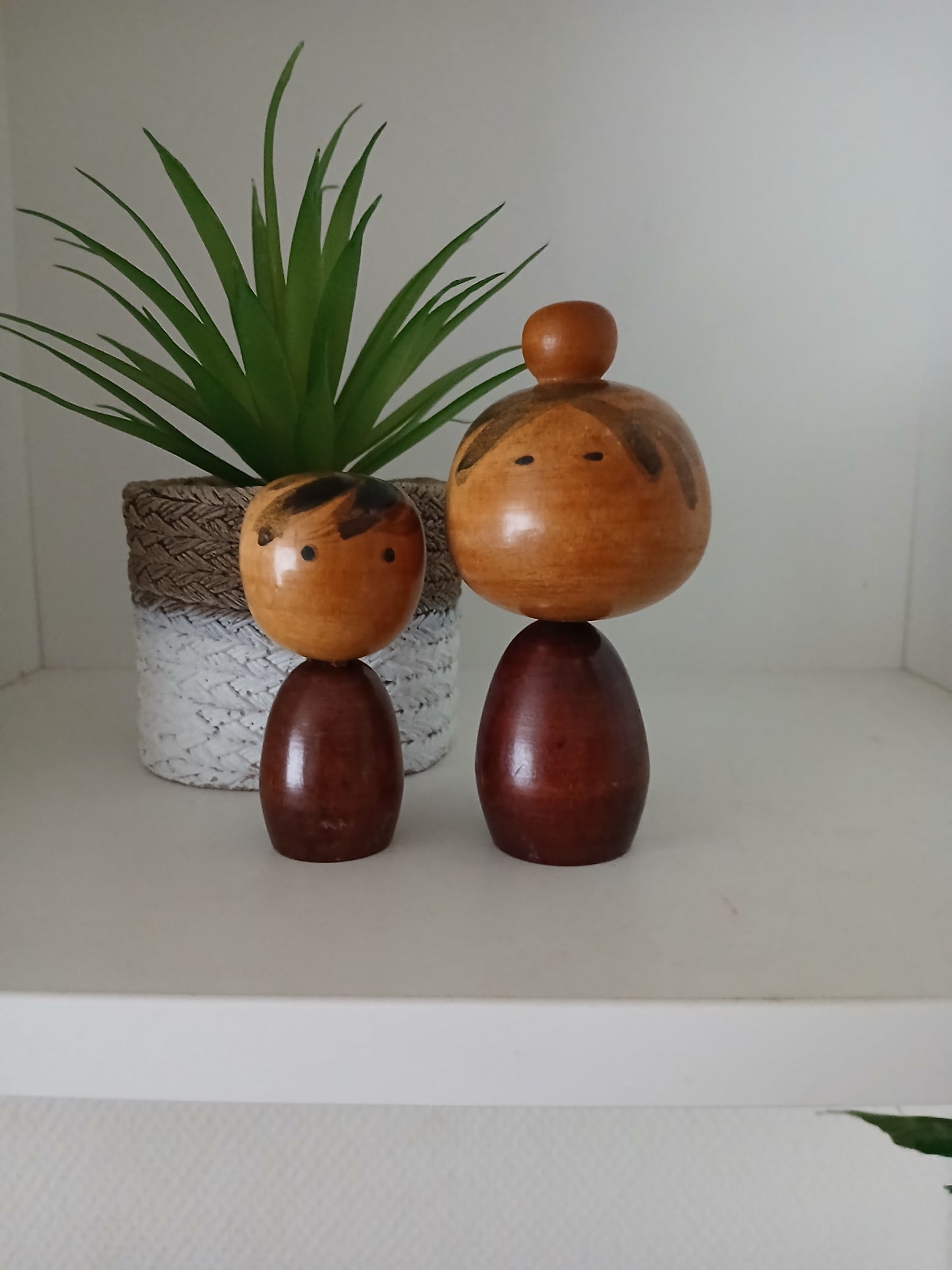 Lovely vintage set creative kokeshi- Mother and Child