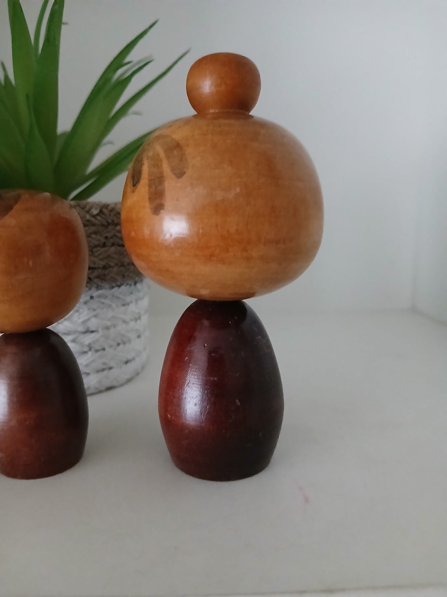 Lovely vintage set creative kokeshi- Mother and Child