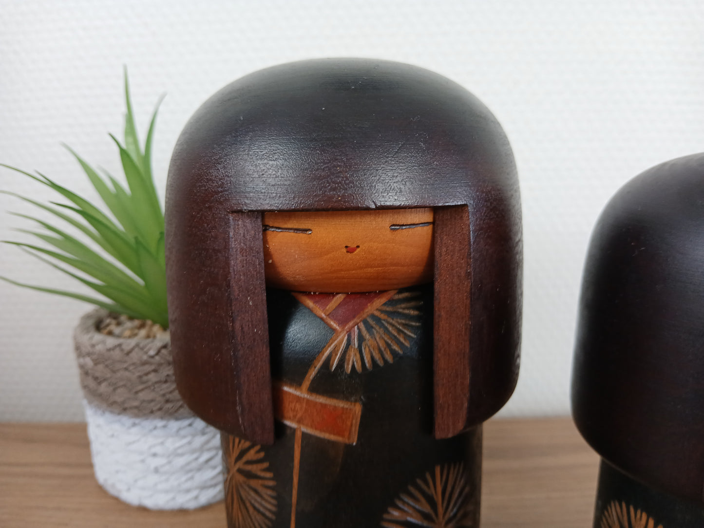 Vintage set Gumma Kokeshi by Sansaku Sekiguchi (1925-2018)