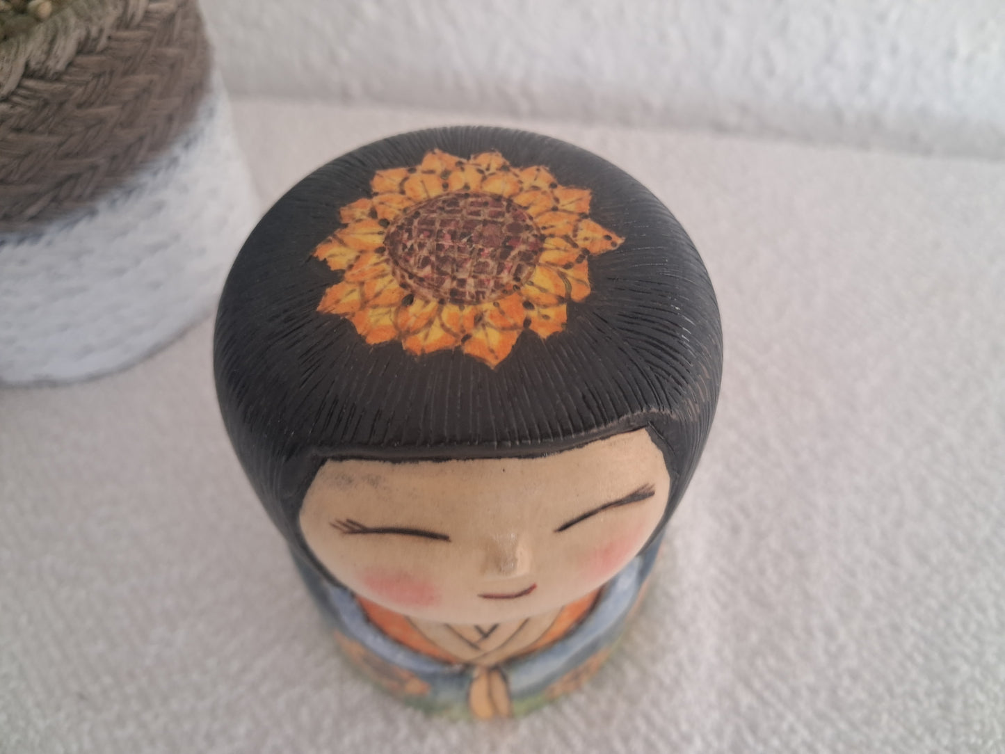 Beautiful creative kokeshi by Nozawa Megumi