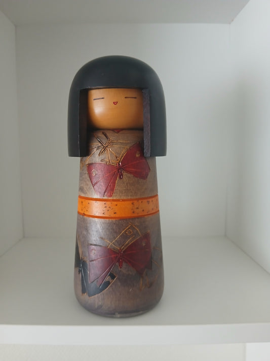 Rare Gumma Kokeshi by Uchida Shinichiro
