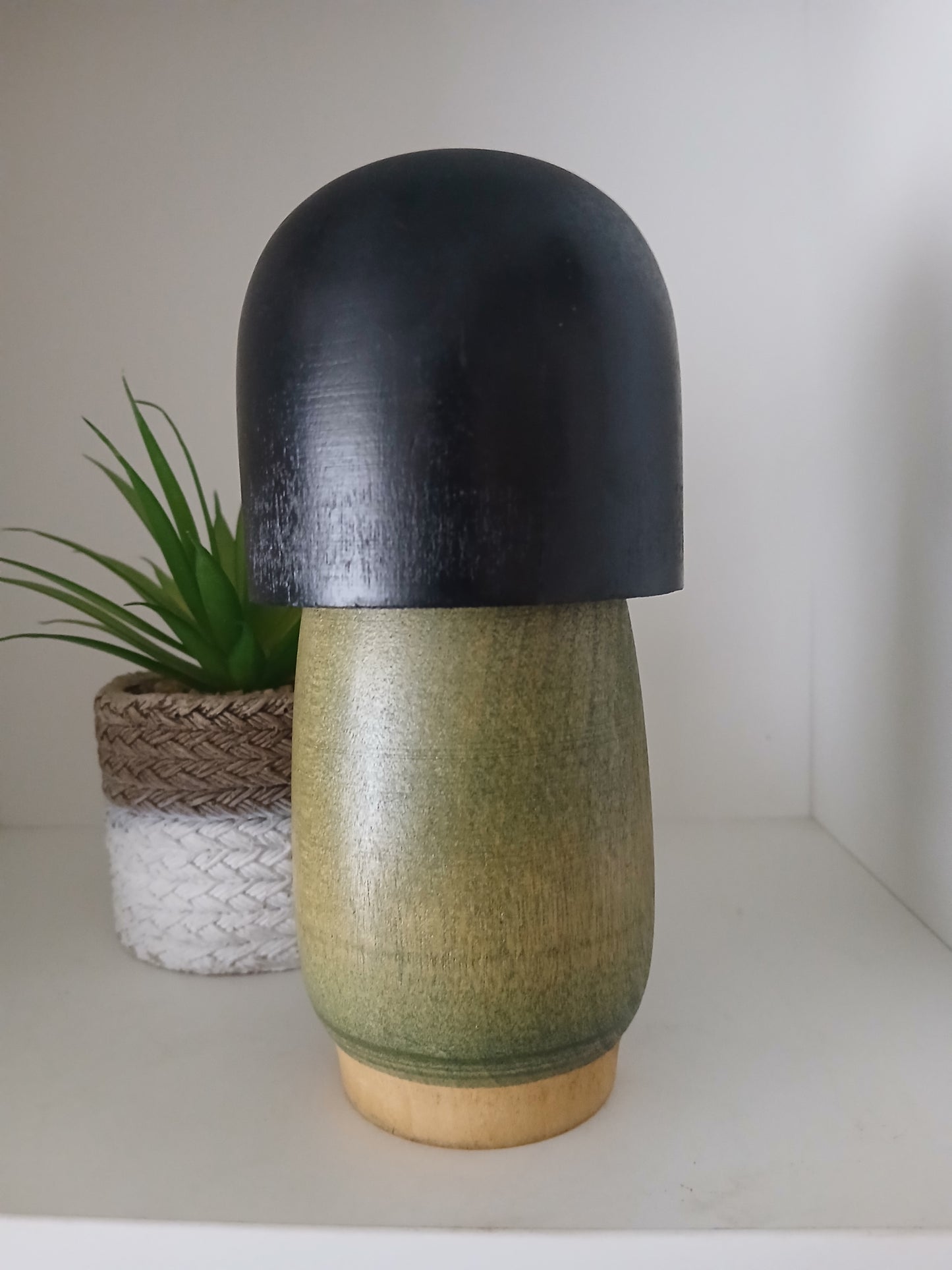 Rare Vintage Gumma Kokeshi By Kazuo Takamizawa (1927-)