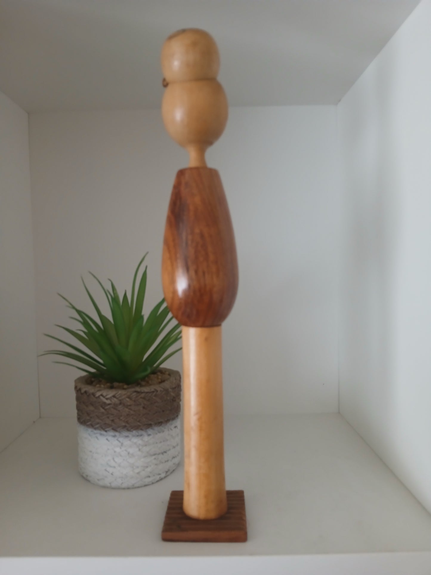 Vintage Sosaku kokeshi by Miyajima Muhitsu (1929-)