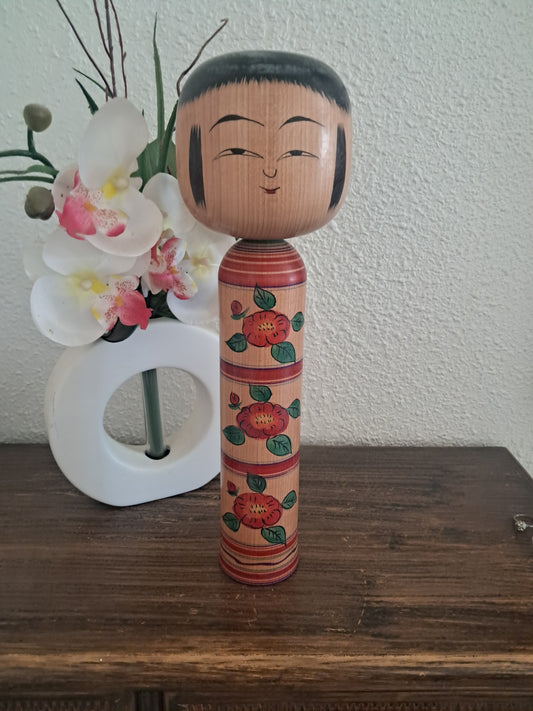 Vintage Hijori Kokeshi by Sato Bunkichi (1922-2008)