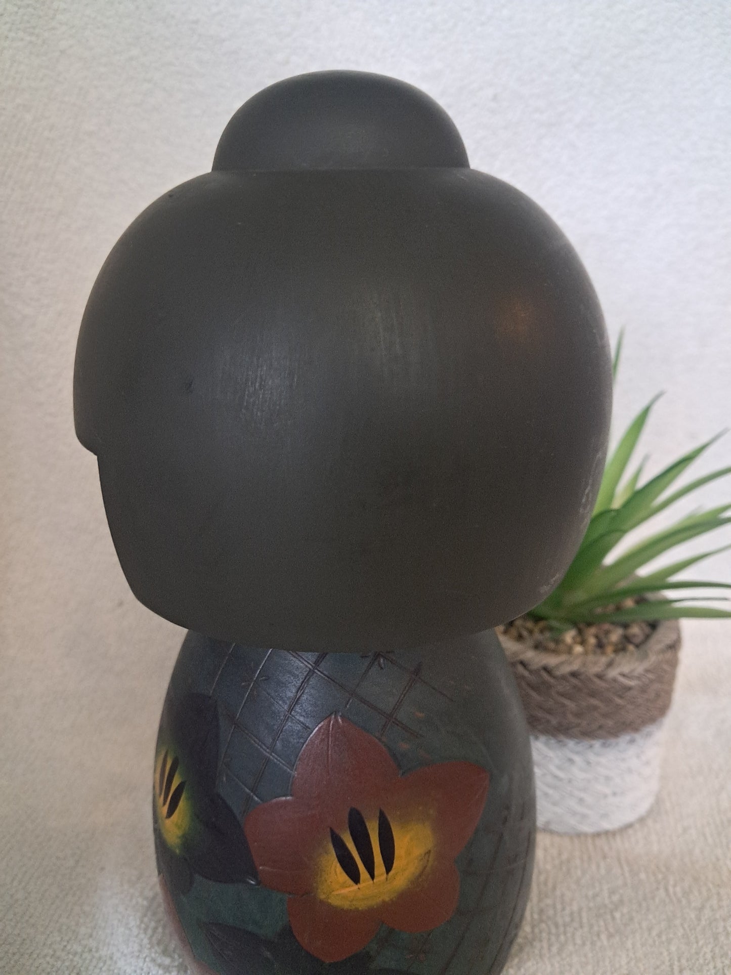 Vintage Gumma Kokeshi by Yuji Kawase (1938-)