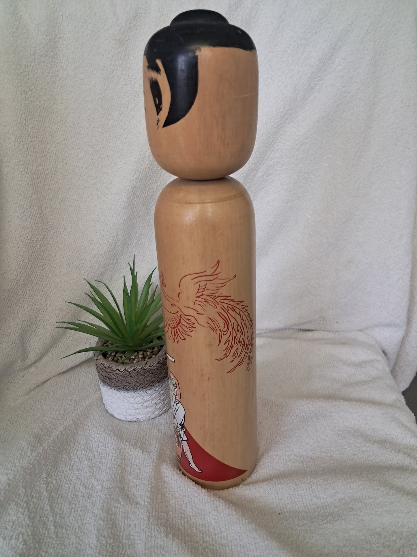 Amazing vintage traditional kokeshi