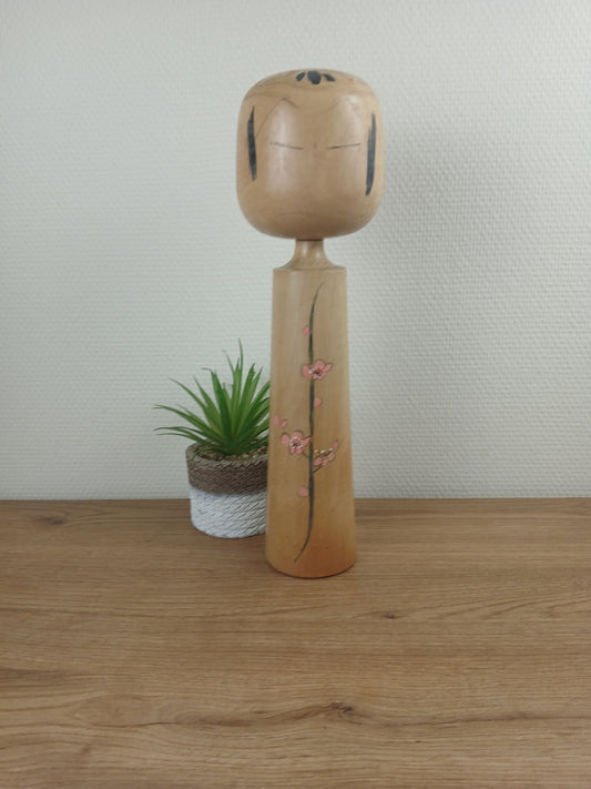 Rare Vintage Creative Kokeshi By Takahashi Hashime (1918-2002)