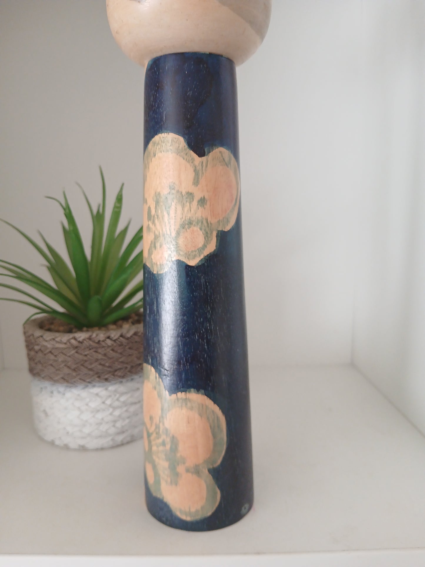 Vintage creative kokeshi by Issetsu Kuribayashi (1924-2011)