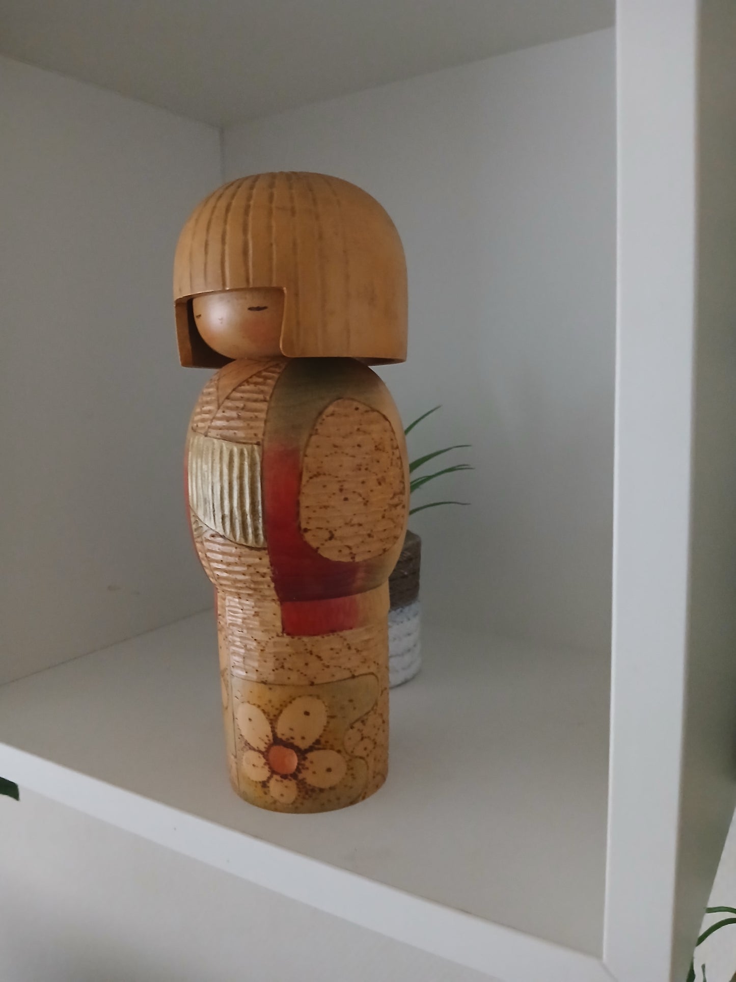 Exclusive Sosaku kokeshi by Akimitsu