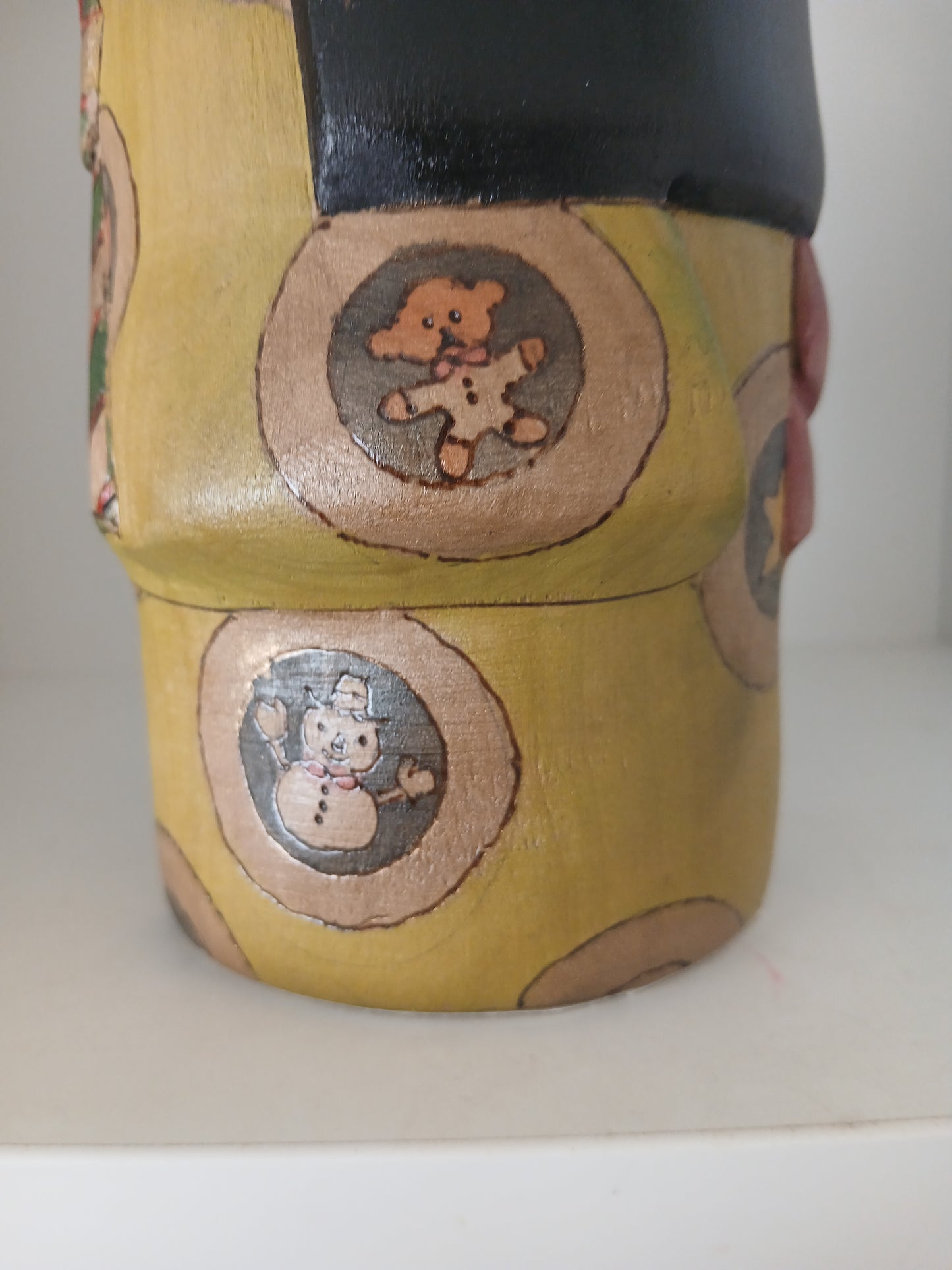 Exclusive creative kokeshi by Yuko Yamazaki - Christmas serie 2025