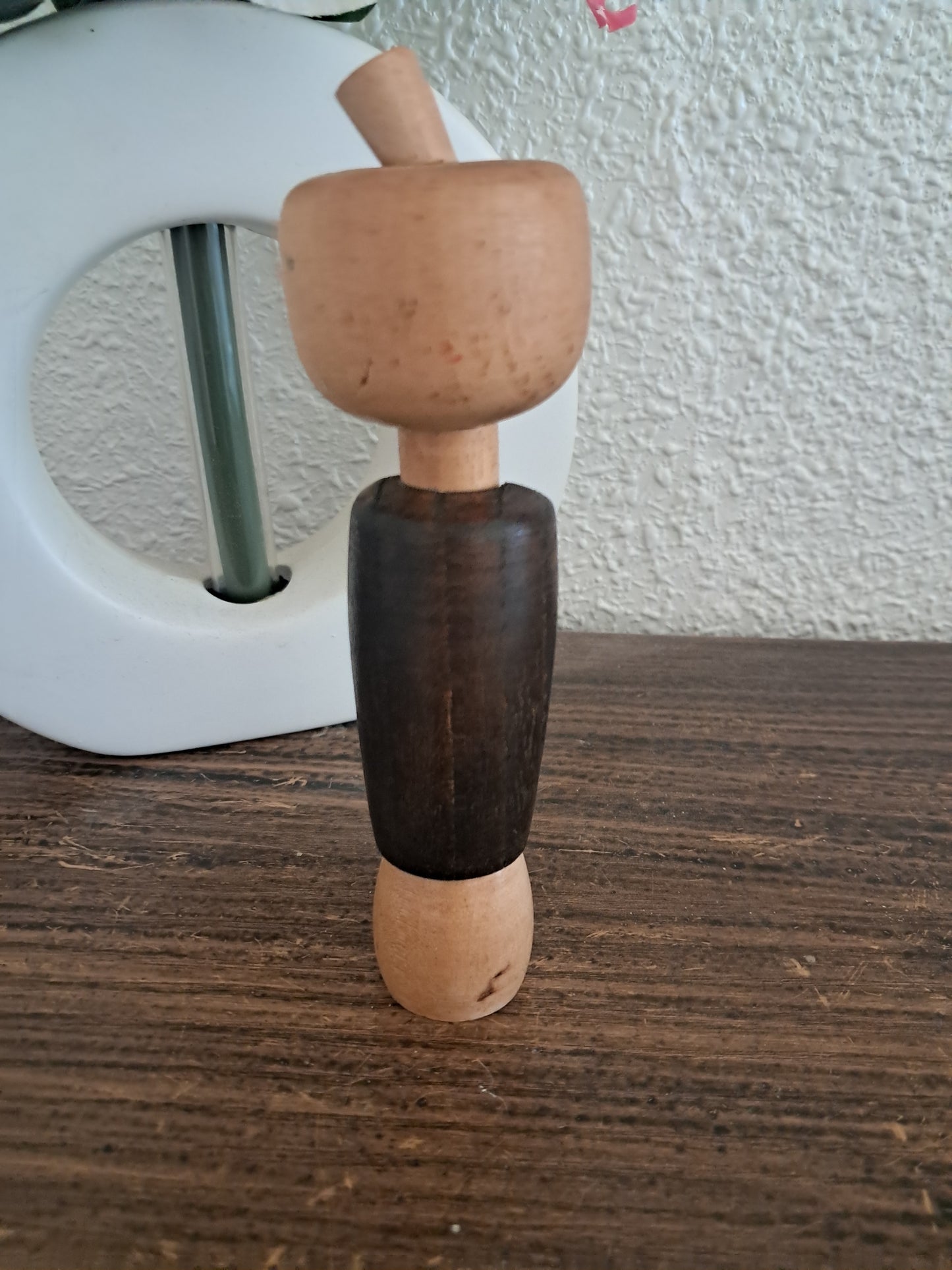 Rare vintage Sosaku Kokeshi  by Aida Harumine (Seihou) (1926-1998)