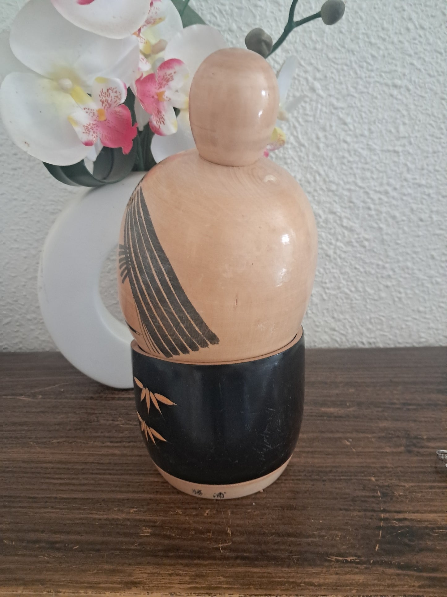 Vintage Sosaku kokeshi by Sato Suigai (1920-)