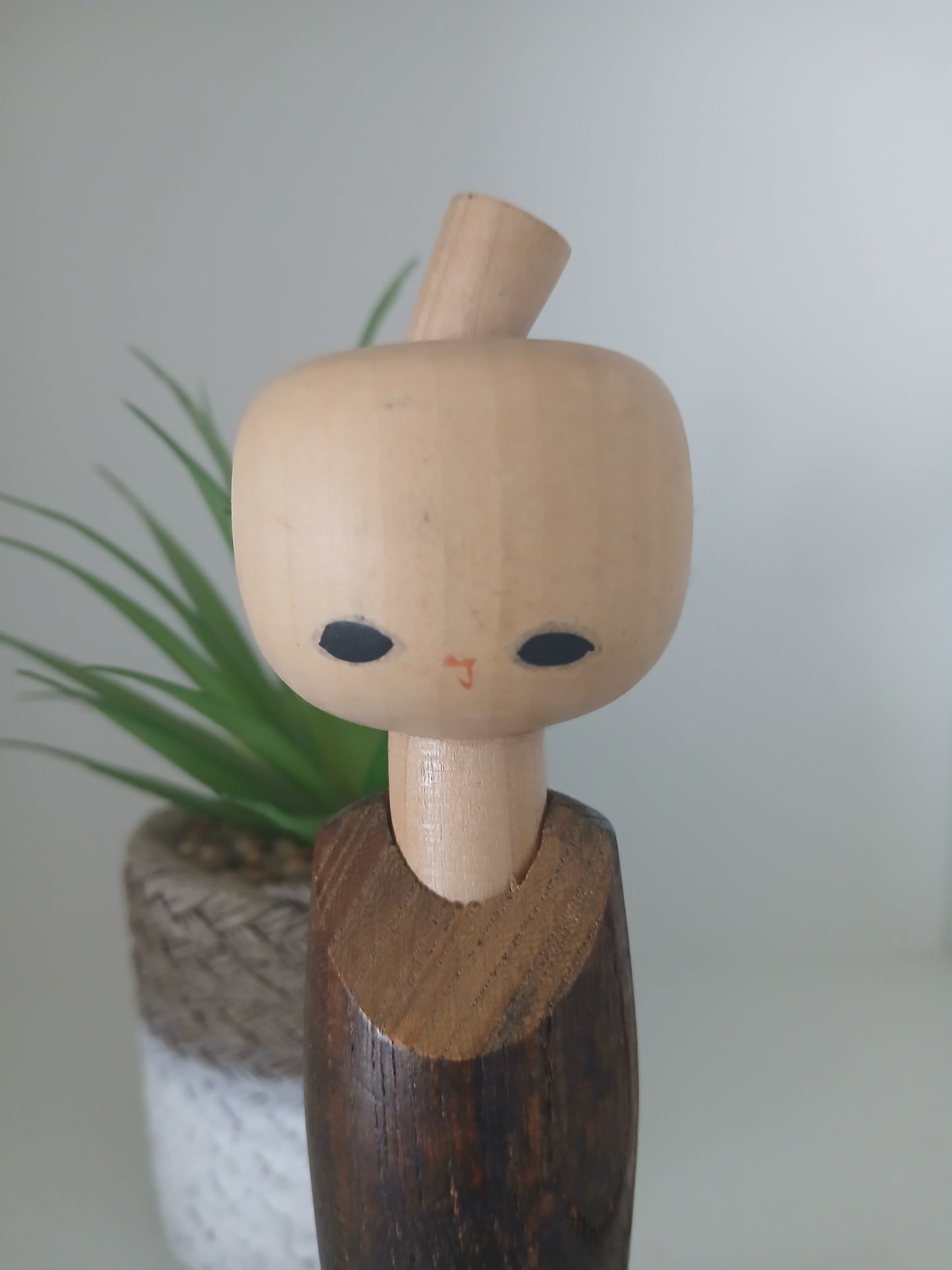 Vintage creative kokeshi by Aida Harumine (1926-1998)