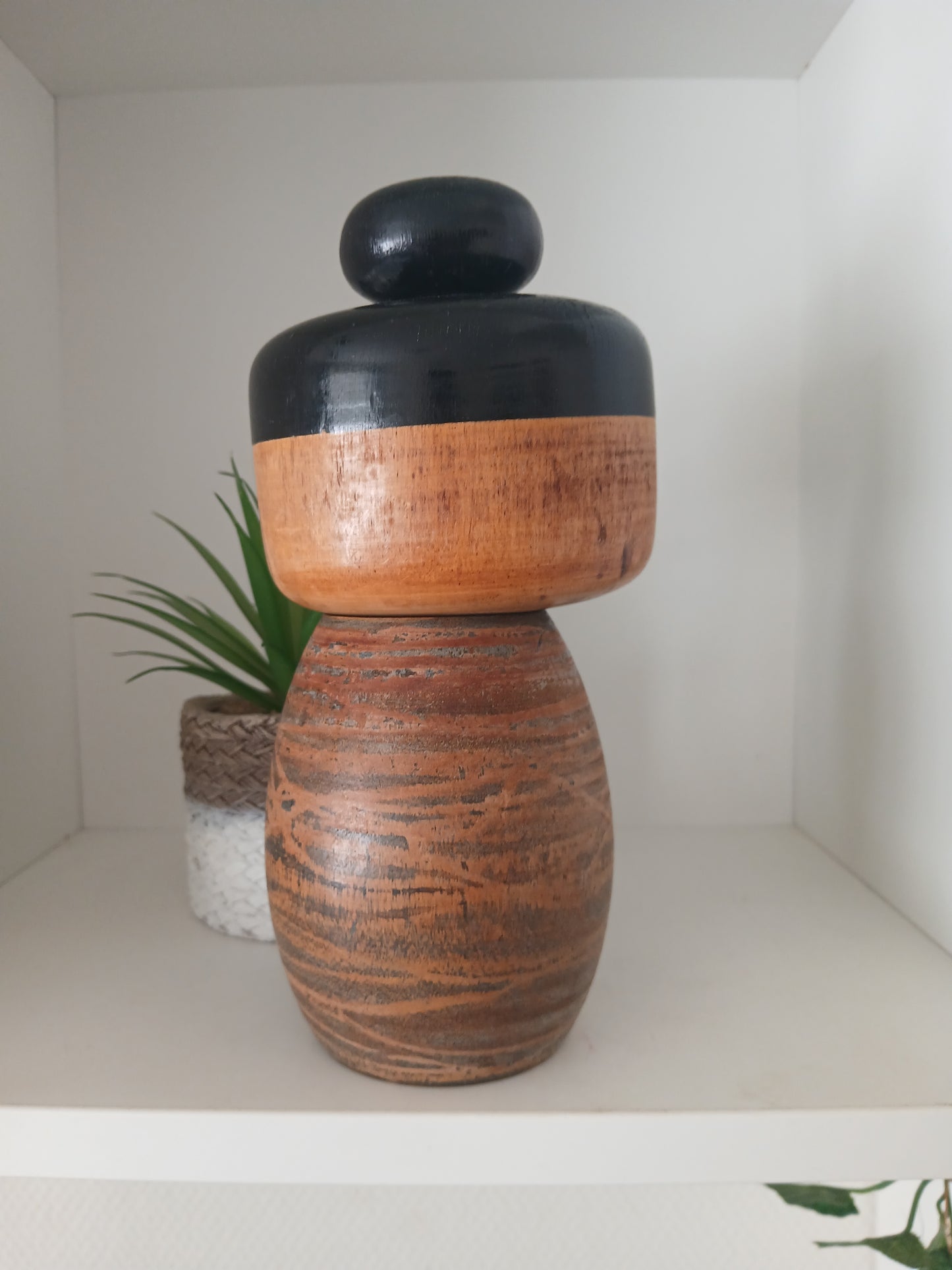 Rare Vintage Creative Kokeshi By Kano Chiyomatsu (1935-)