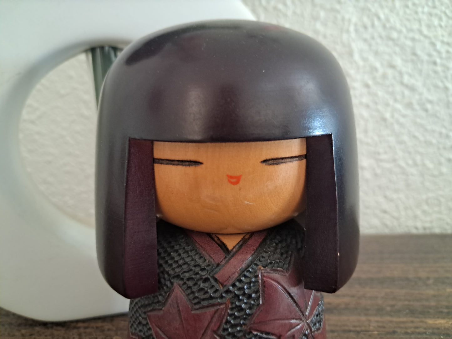 Vintage Gumma Kokeshi van Sumitani Kohji