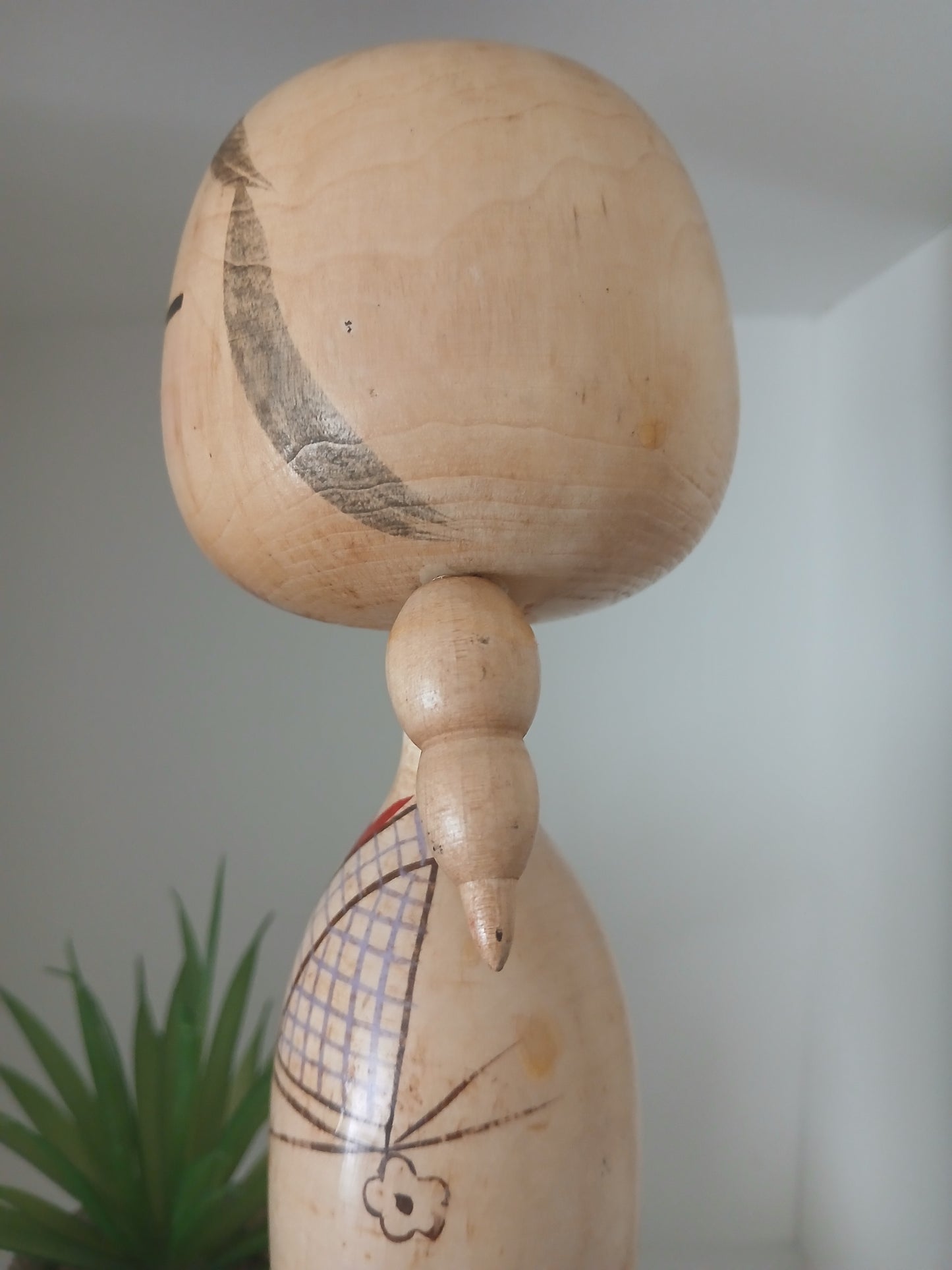 Vintage Sosaku Kokeshi made by Eiko Shibata (1924-)
