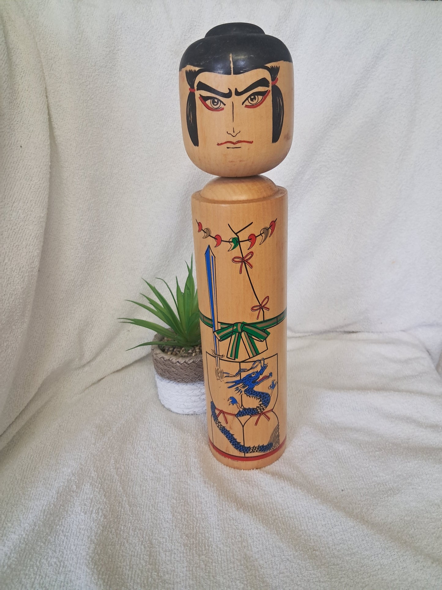 Amazing vintage traditional kokeshi