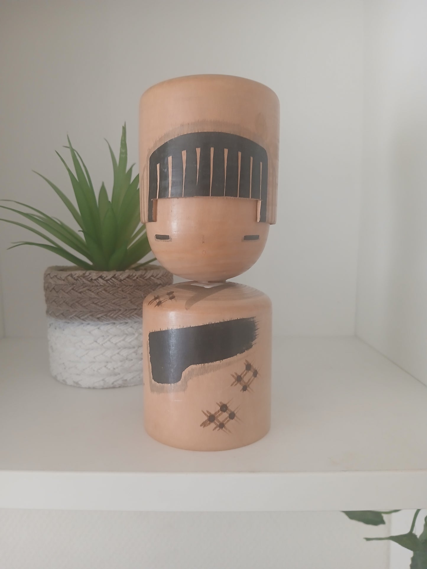 Rare Vintage Creative Kokeshi By Kano Chiyomatsu (1935-)