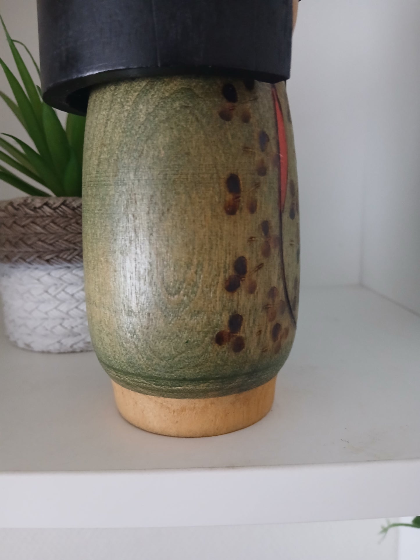 Rare Vintage Gumma Kokeshi By Kazuo Takamizawa (1927-)