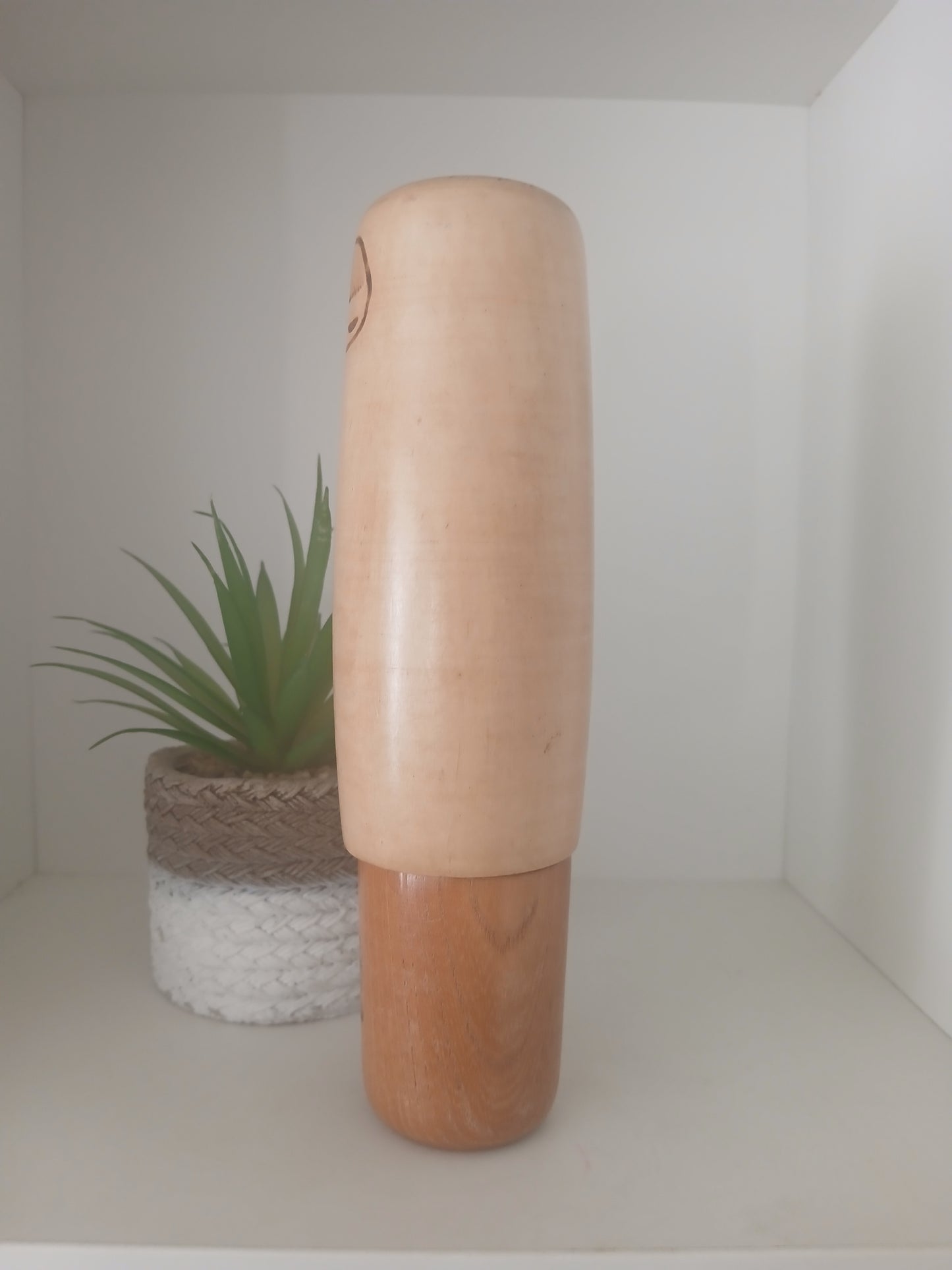 Vintage creative kokeshi by Kenichi Murakami (1929-)