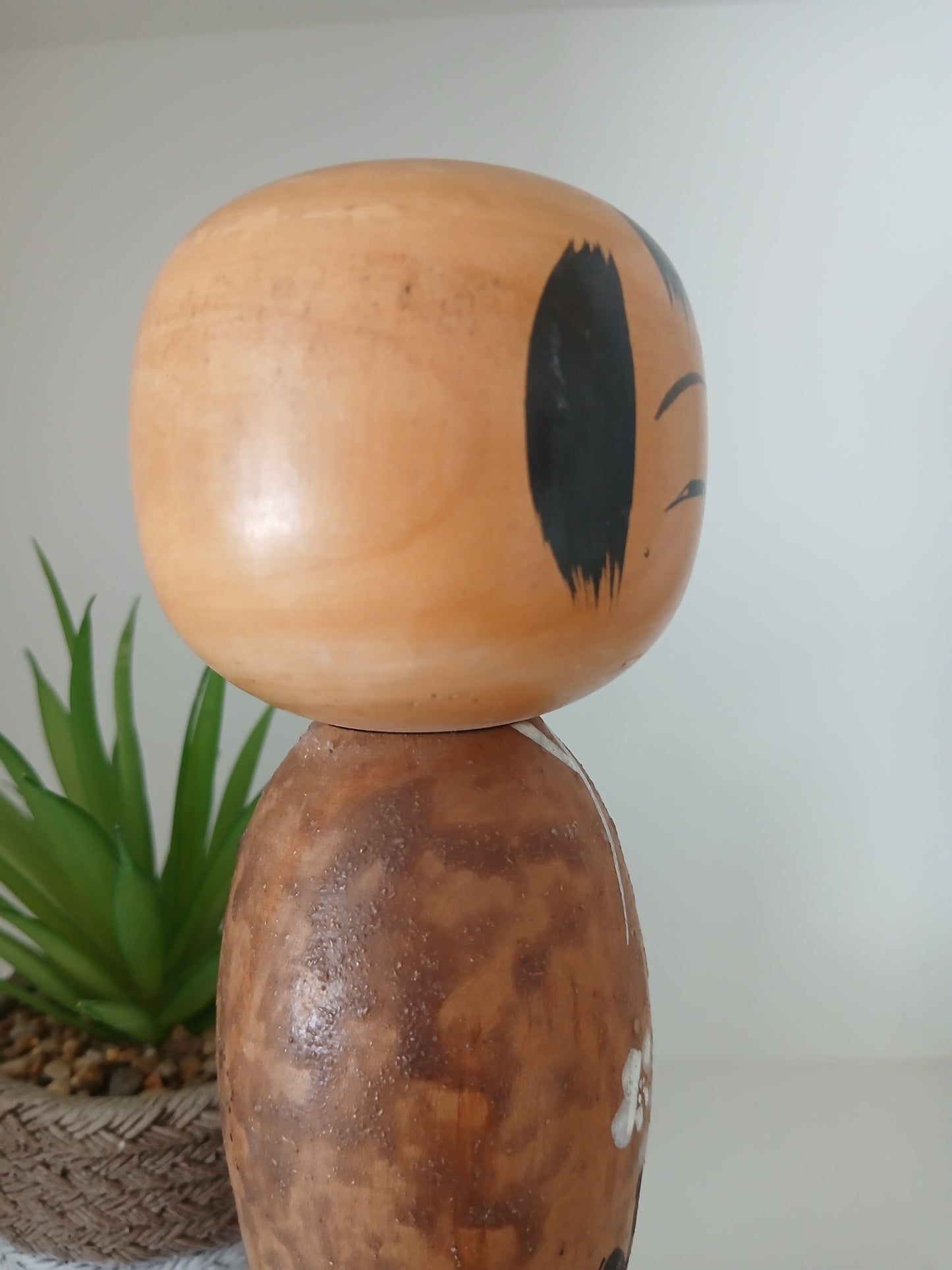 Vintage Sosaku Kokeshi by Kiyohara Takao (1916-?)