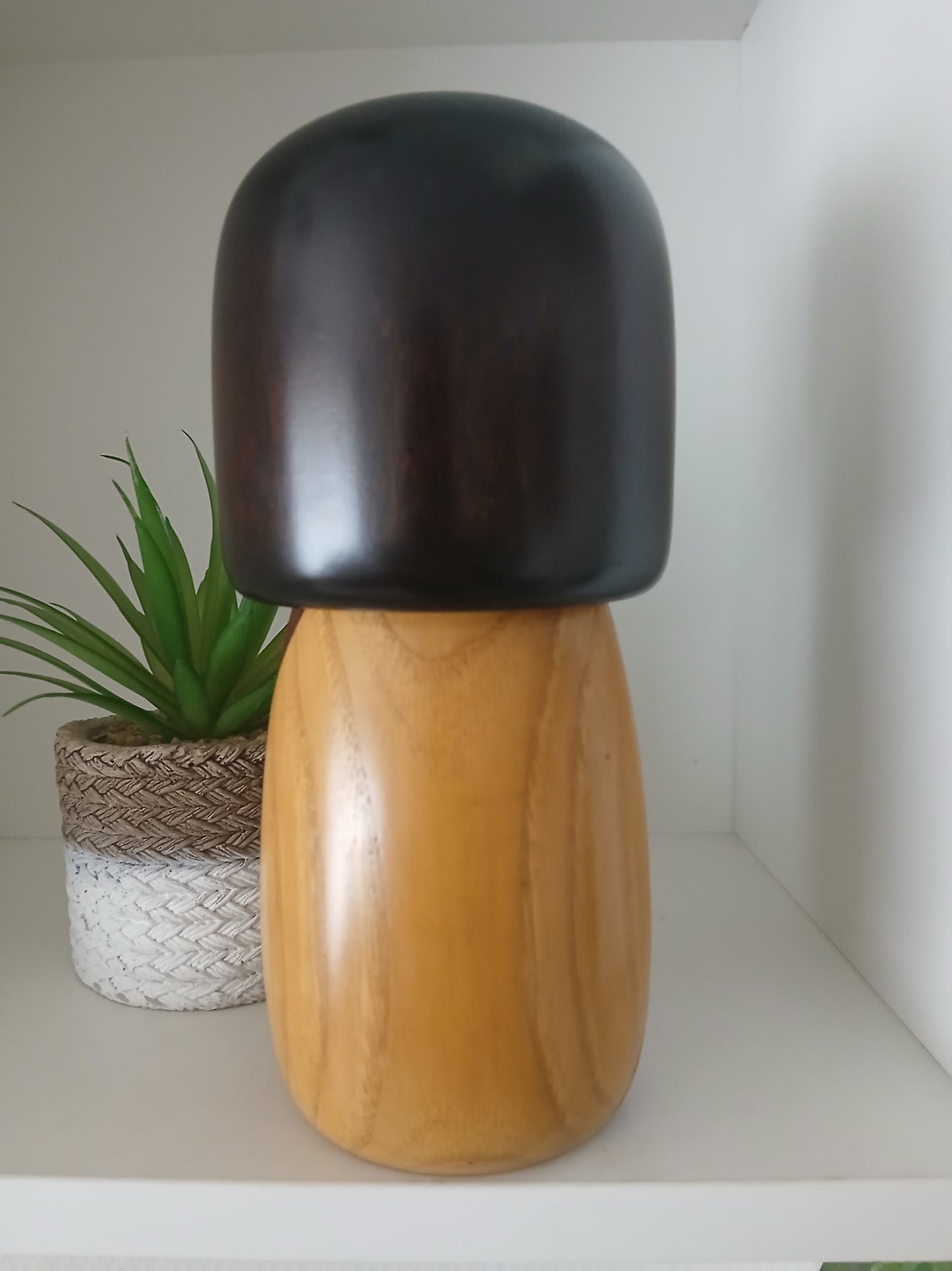 Vintage Gumma kokeshi by Usaburo