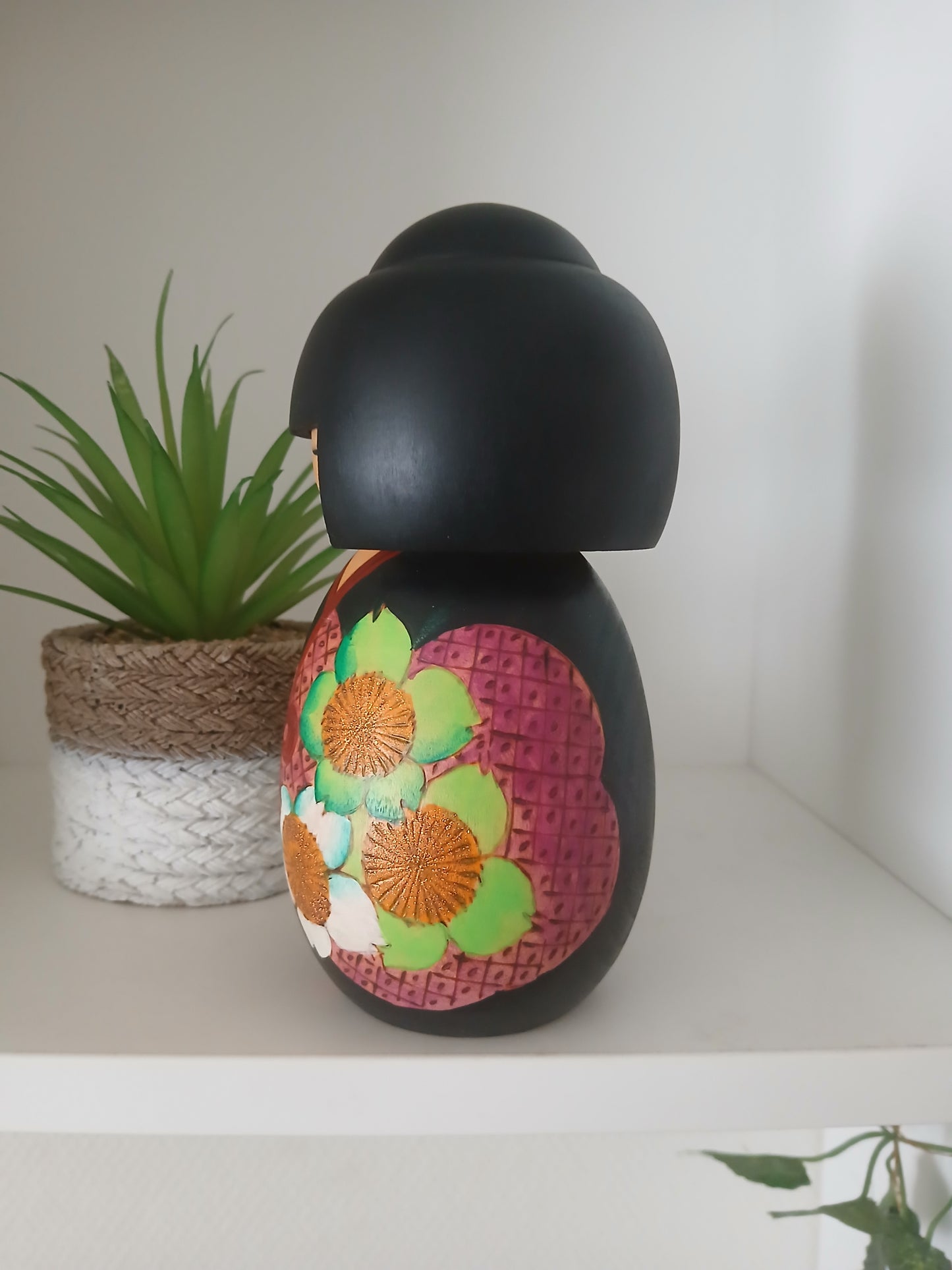 Vintage Gumma Kokeshi By Yuji Kawase (1938-)