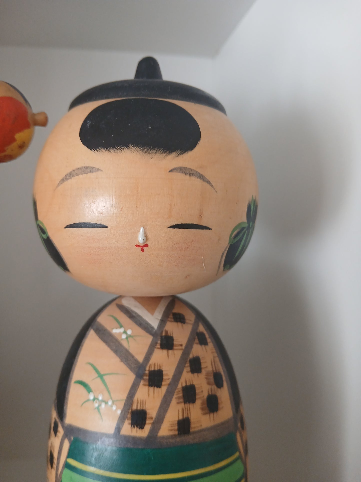 Vintage set of Donko kokeshi