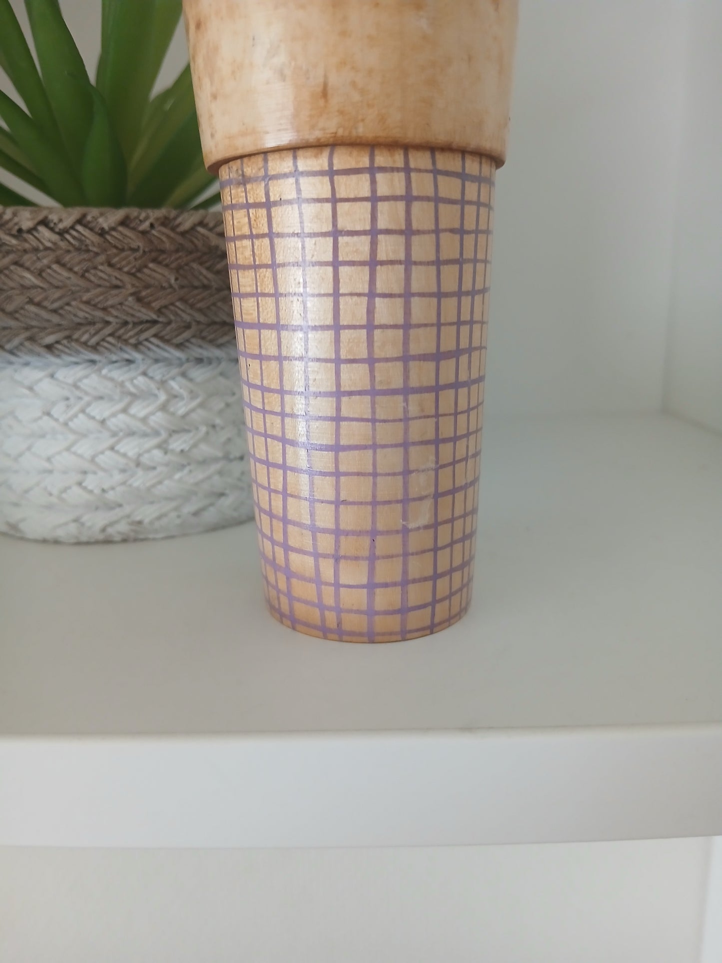 Vintage Sosaku Kokeshi made by Eiko Shibata (1924-)