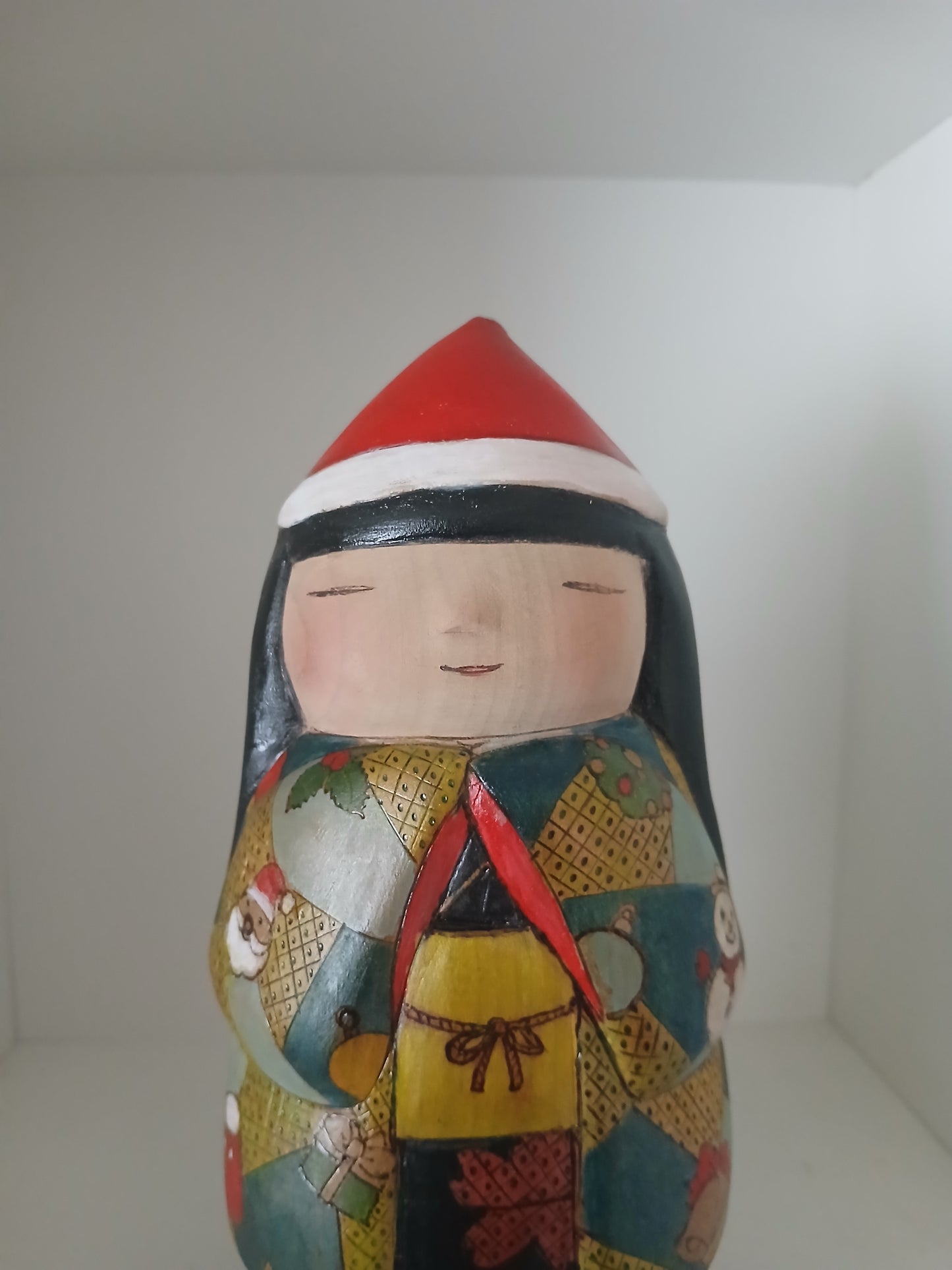 Exclusive creative kokeshi by Yuko Yamazaki - Christmas serie 2025