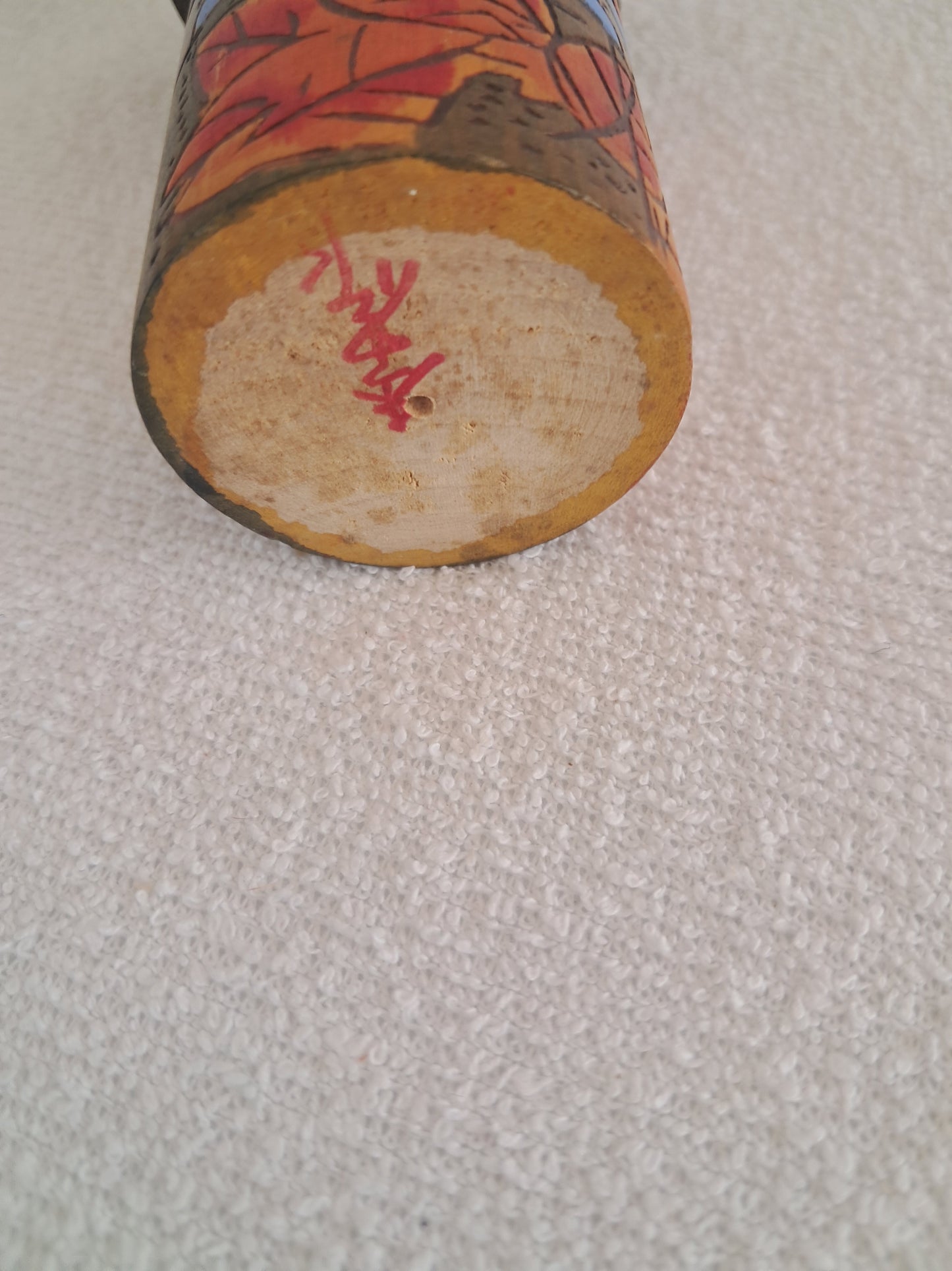 Vintage Gumma Kokeshi by Kisaku