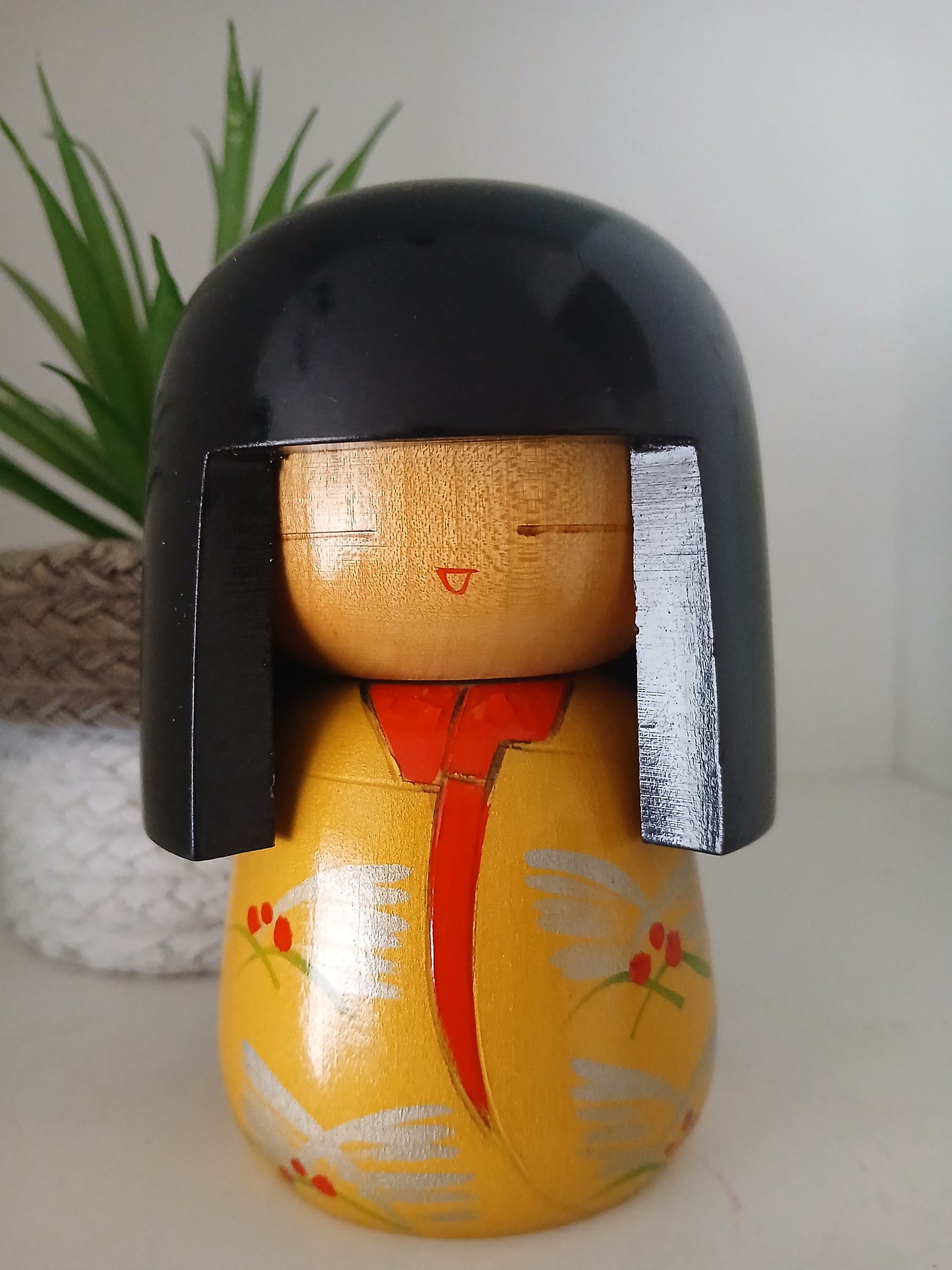 Vintage Gumma Kokeshi van Sumitani Kohji