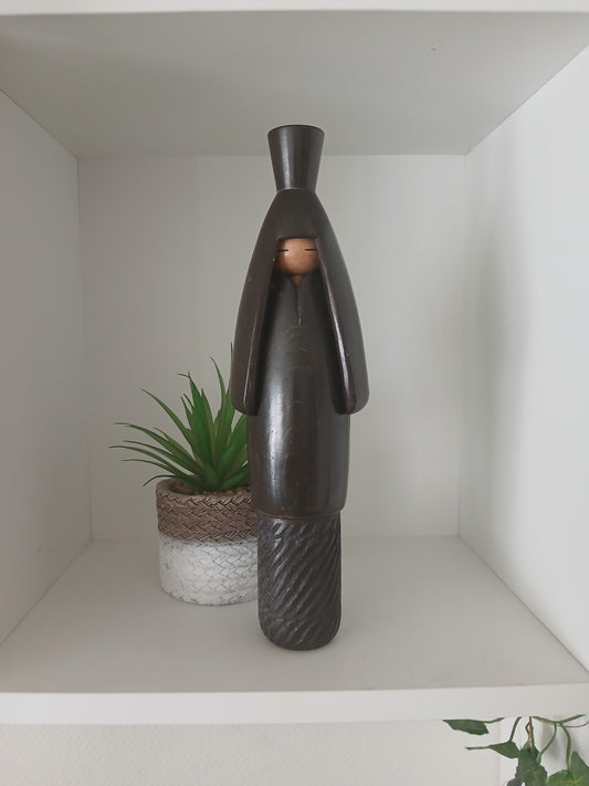 Rare Vintage Creative Kokeshi By Shido Shozan (1932-1995)