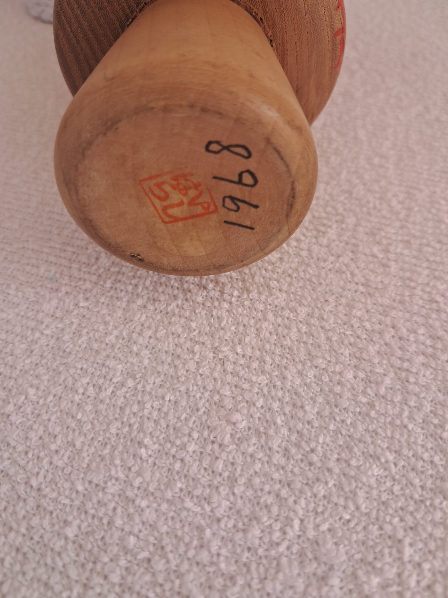 Rare Exclusive creative kokeshi by Hideo Ishihara (1925-1999) - 1968