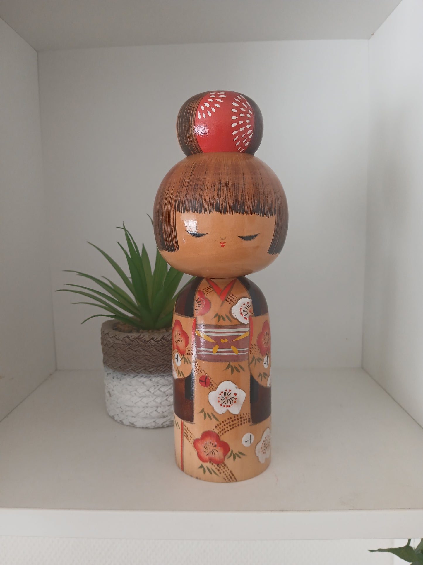 Vintage creative kokeshi by Kojo Tanaka