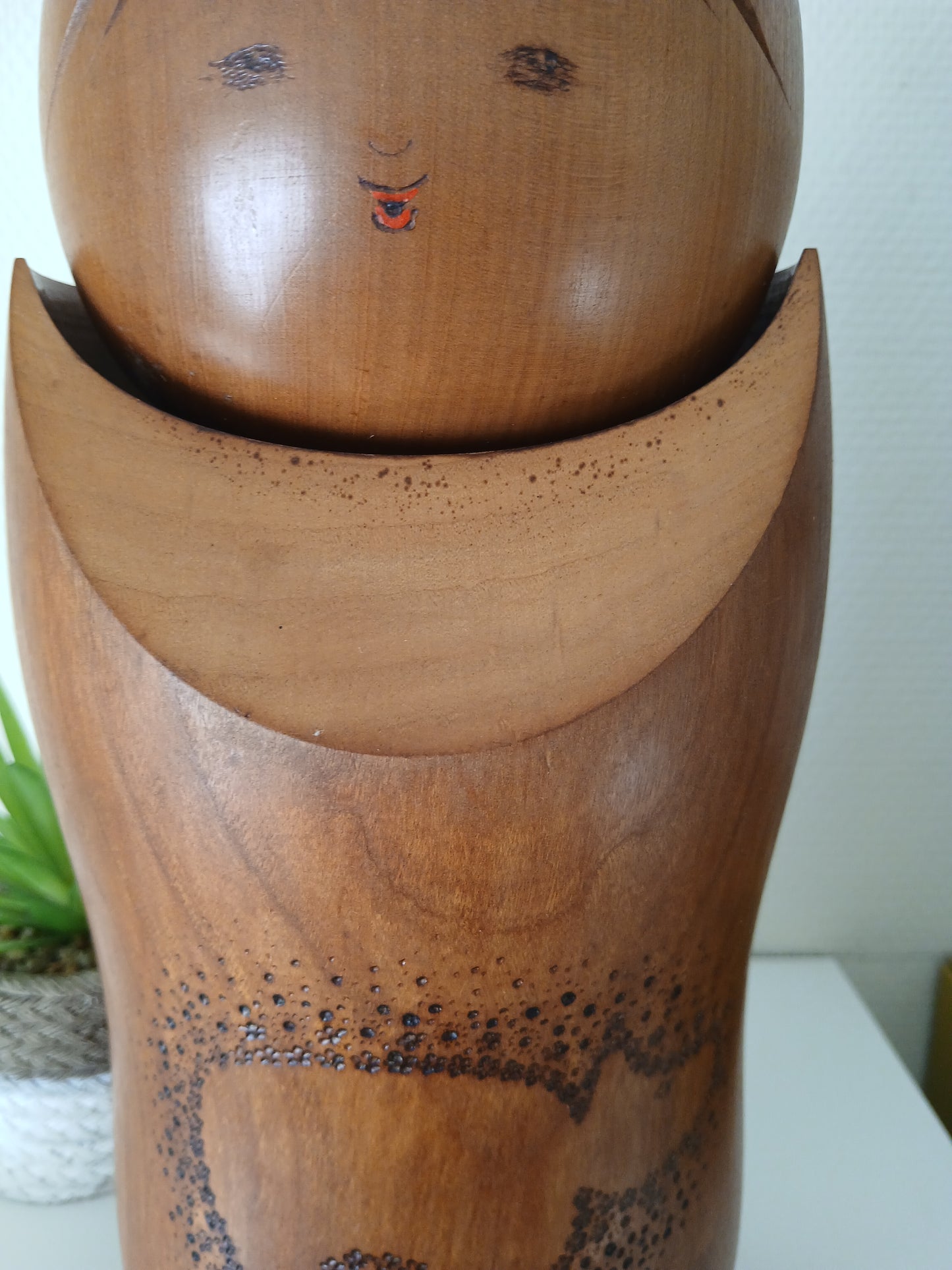 Rare Vintage Sosaku Kokeshi by Kouson Sato