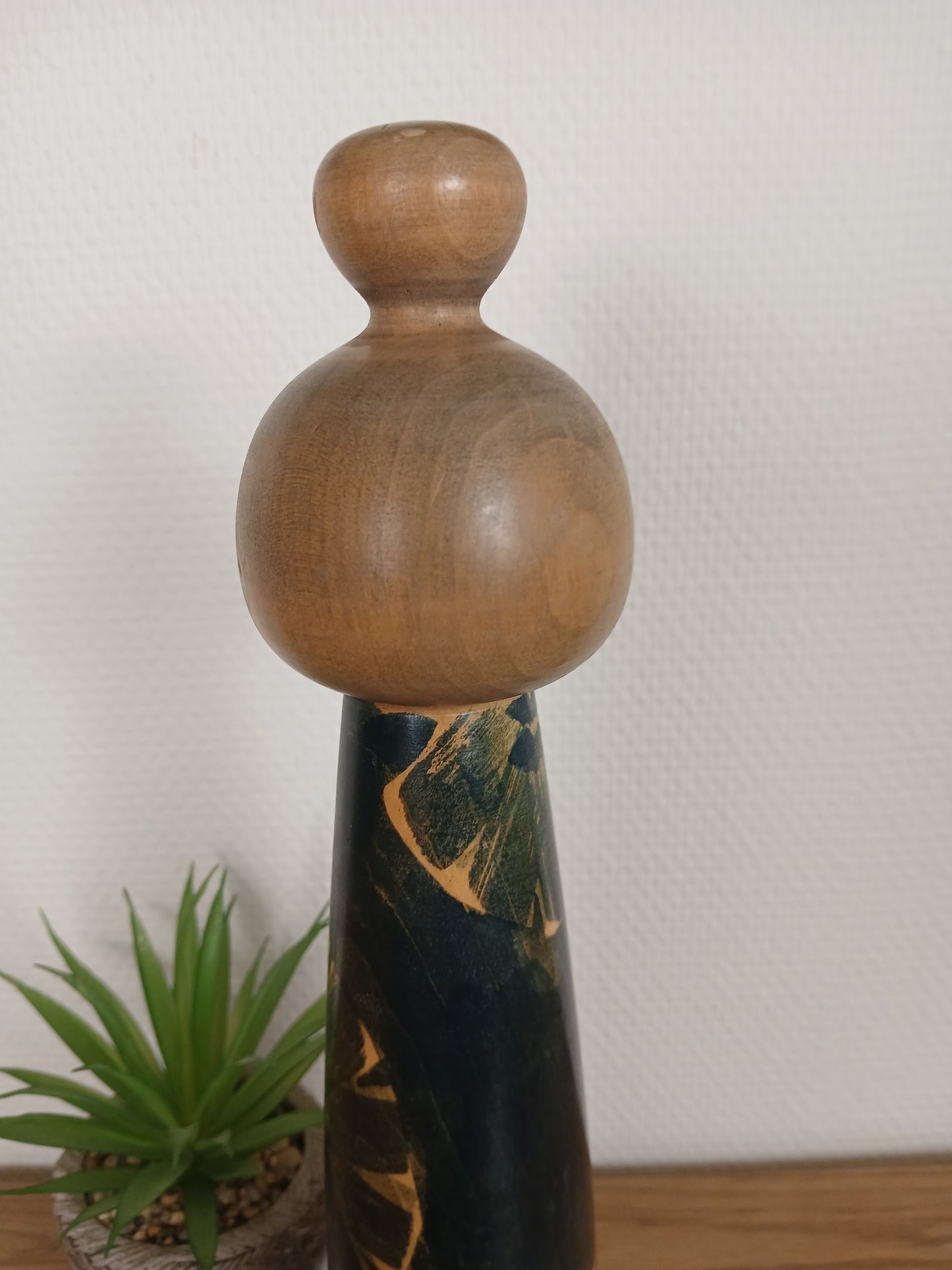 Rare Vintage Sosaku Kokeshi by Issetsu Kuribayashi (1924-2011)