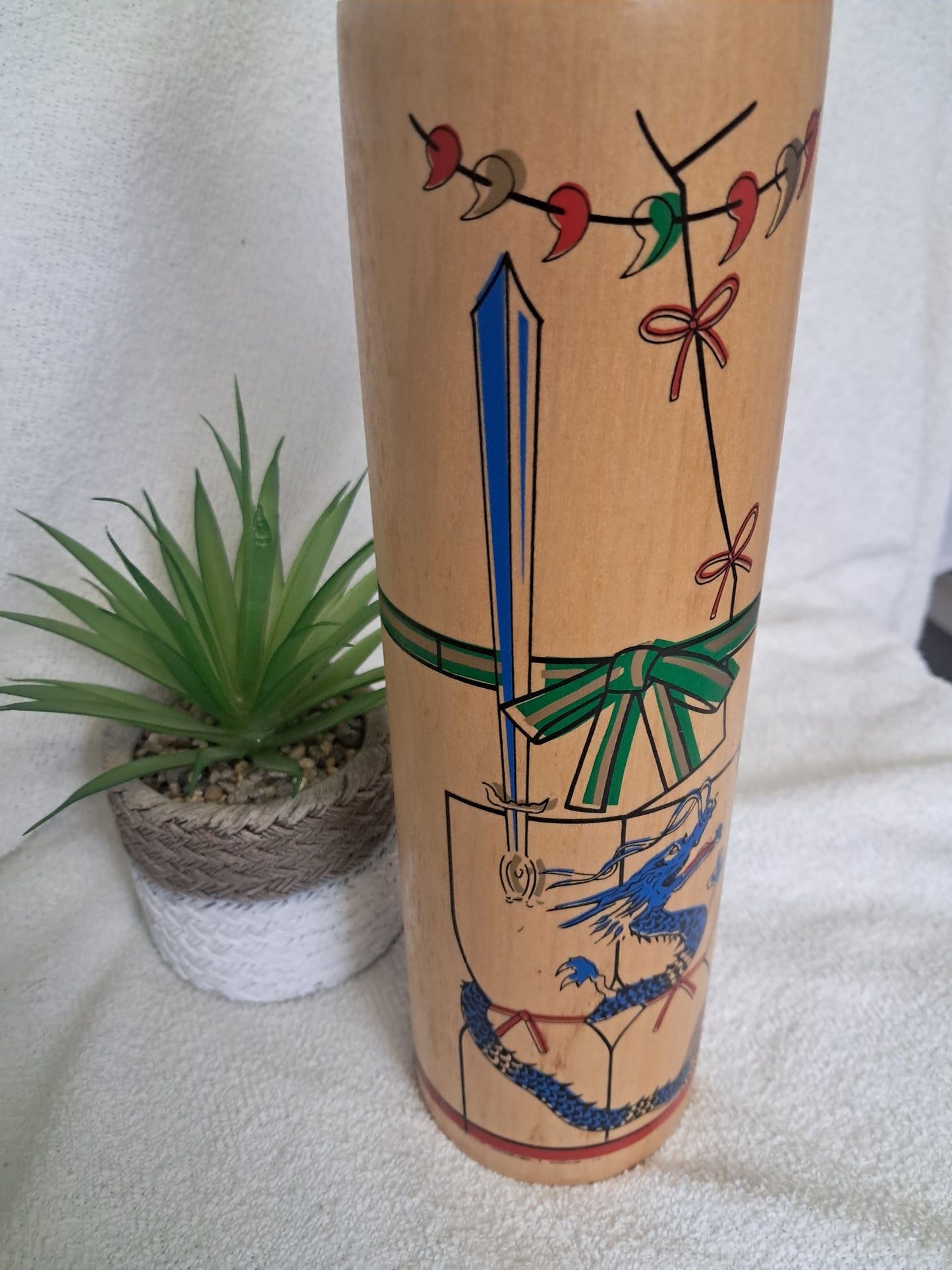 Amazing vintage traditional kokeshi