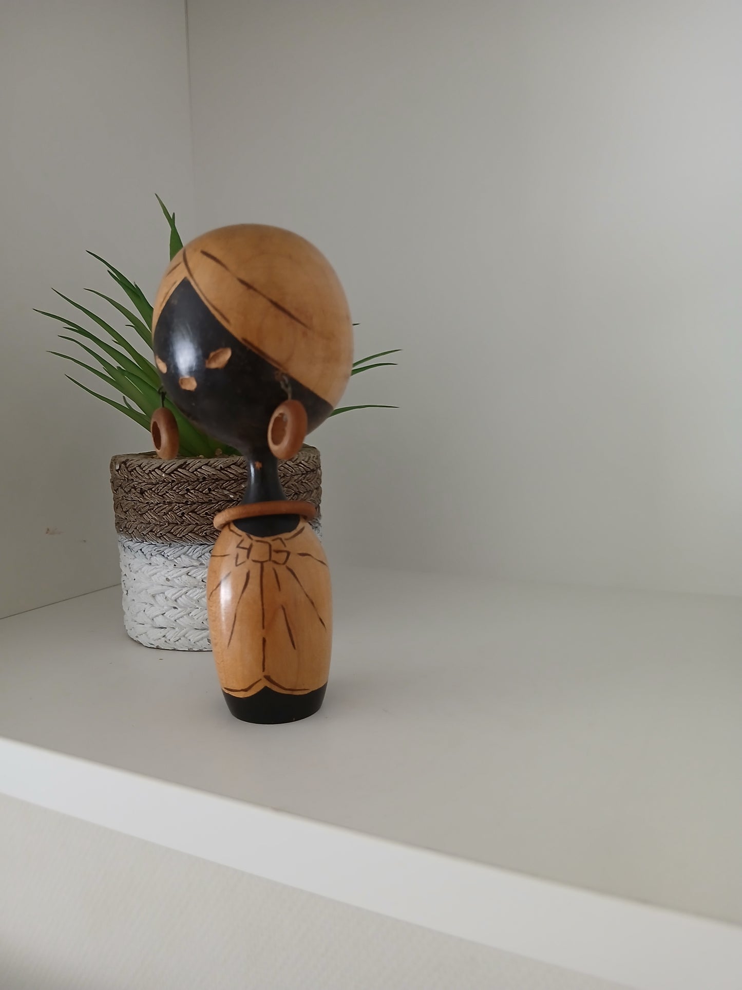 Rare Vintage Creative Kokeshi by Hanpushi Takanashi