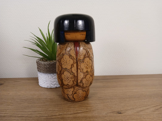 Vintage Sosaku Kokeshi By Ohtani Yoshio (1936-)