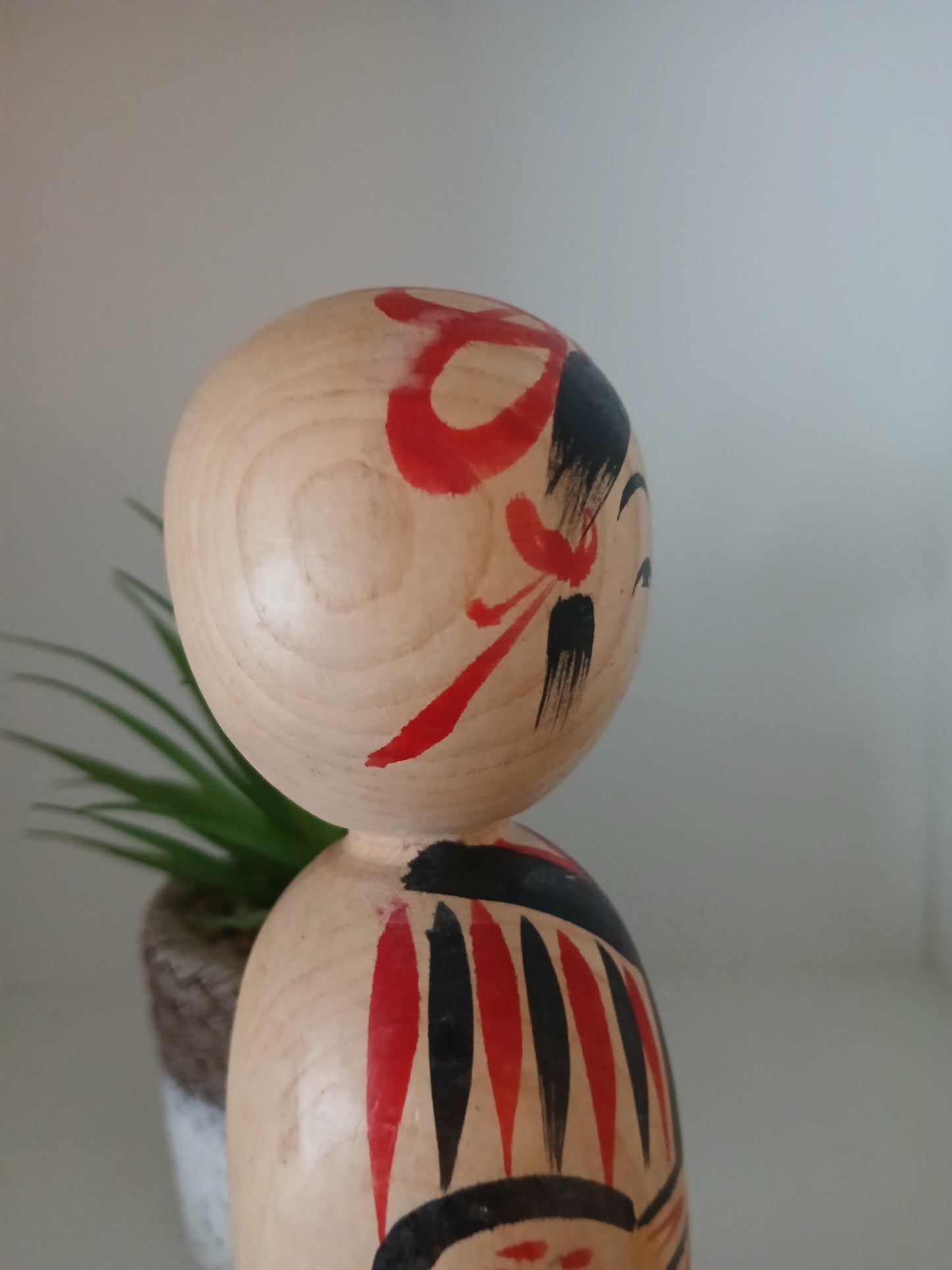 Vintage traditional Kijiyama Kokeshi by Kominami Saburo (1929-2023)