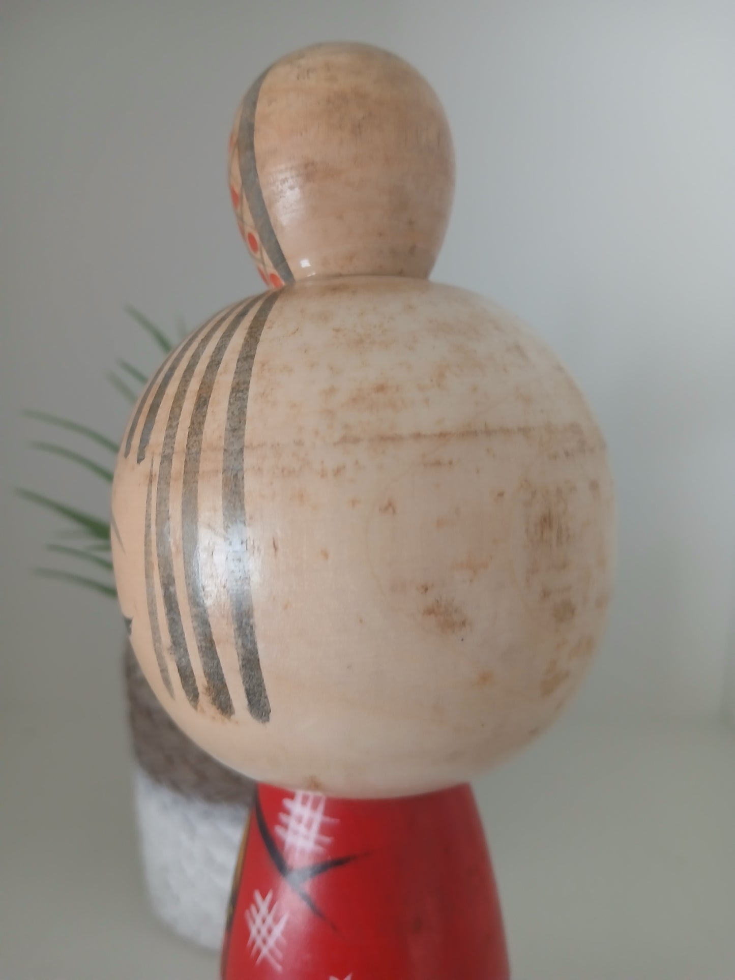Vintage creative kokeshi by Hajime Miyashita (1940-)