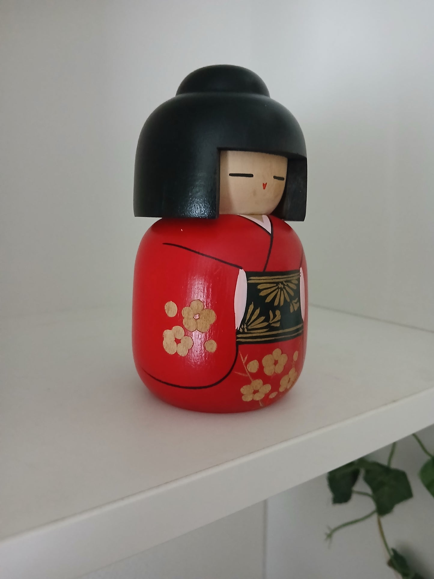 Vintage creative kokeshi by Sato Suigai (1920-)