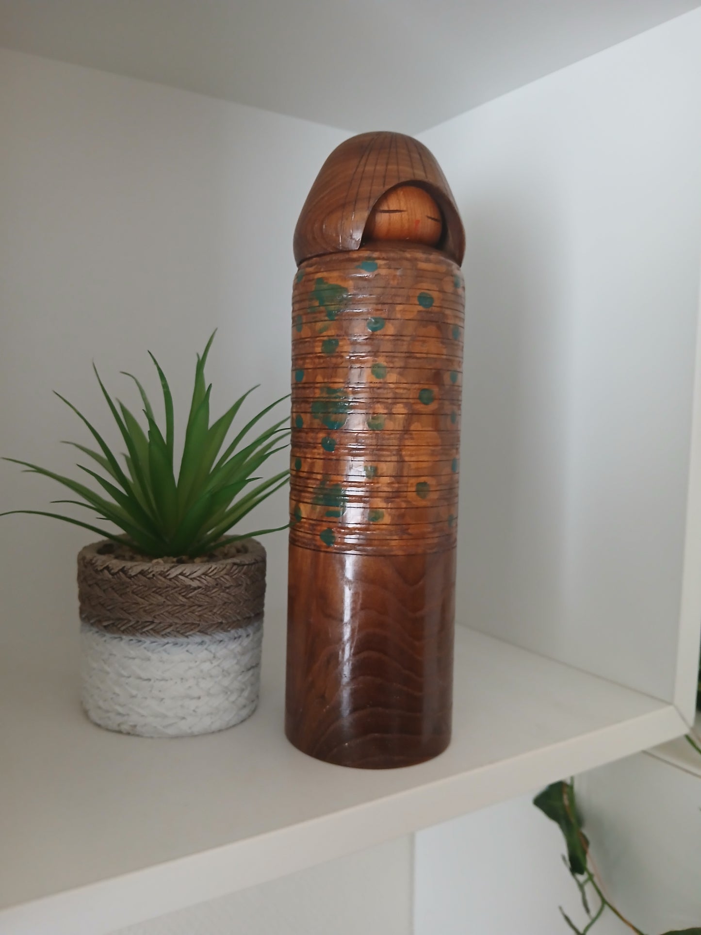 Vintage  Sosaku Kokeshi By Miyajima Muhitsu (1929-)