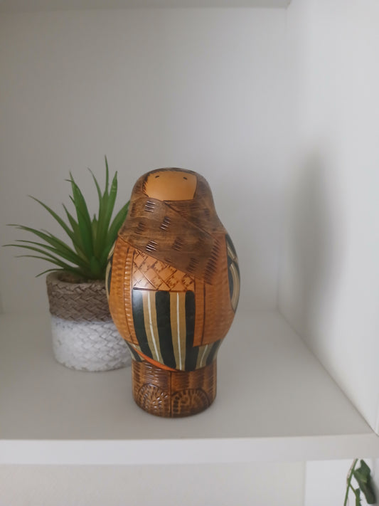 Vintage creative kokeshi by Usaburo
