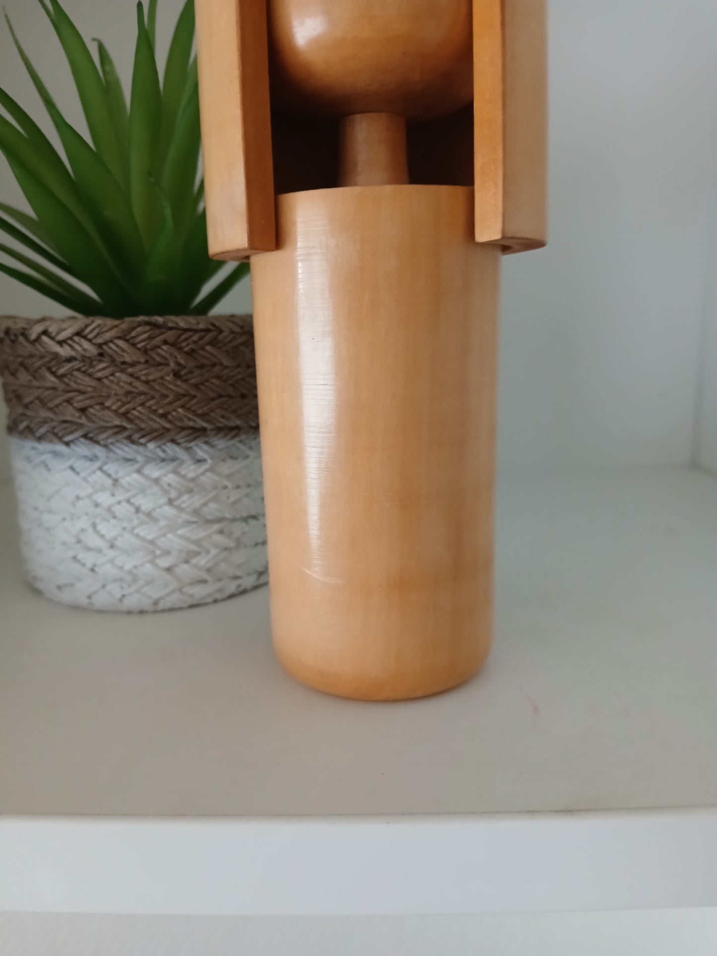 Rare Vintage Sosaku Kokeshi by Tanaka Harumasa (1916-1966)