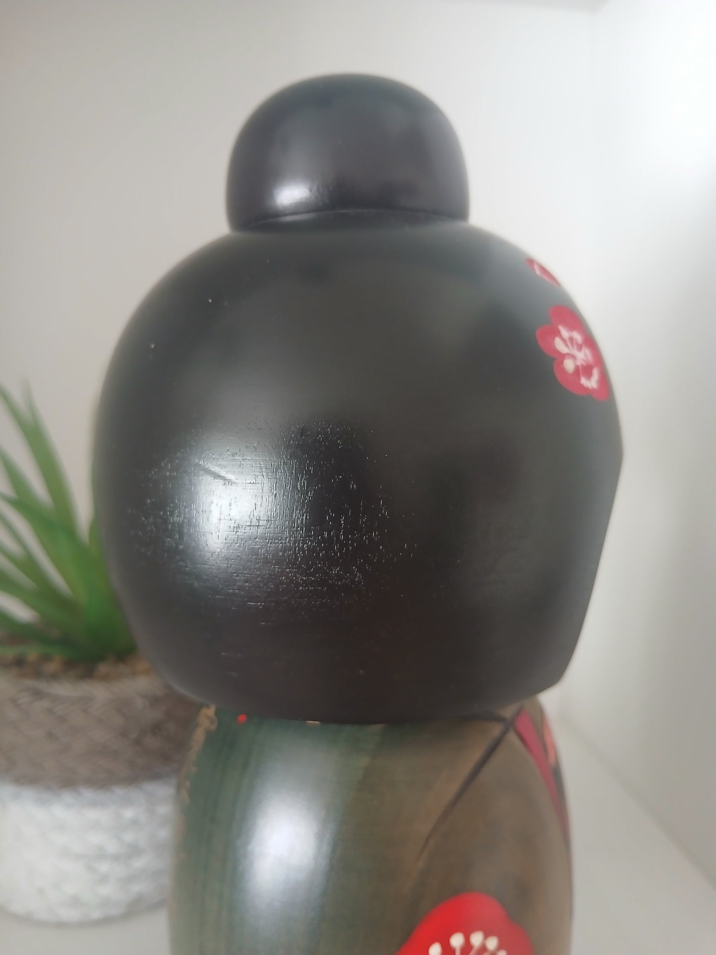 Vintage chunky Gumma Kokeshi By Miyashita Hajime (1940-) - 1985