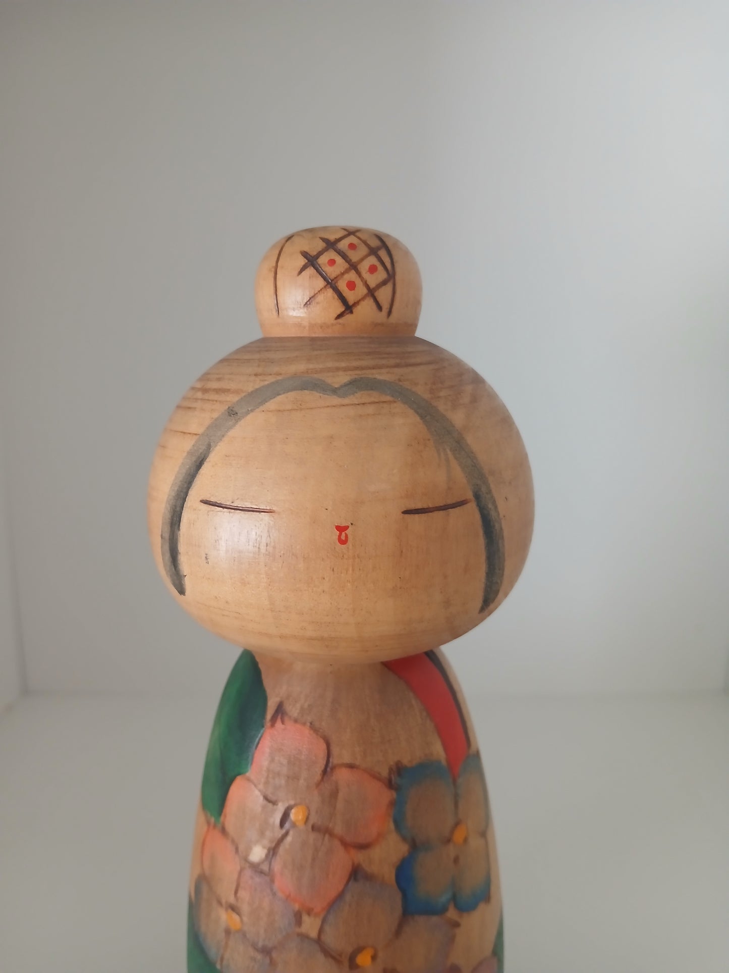 Rare Vintage Creative Kokeshi By Yuji Kawase (1938-)