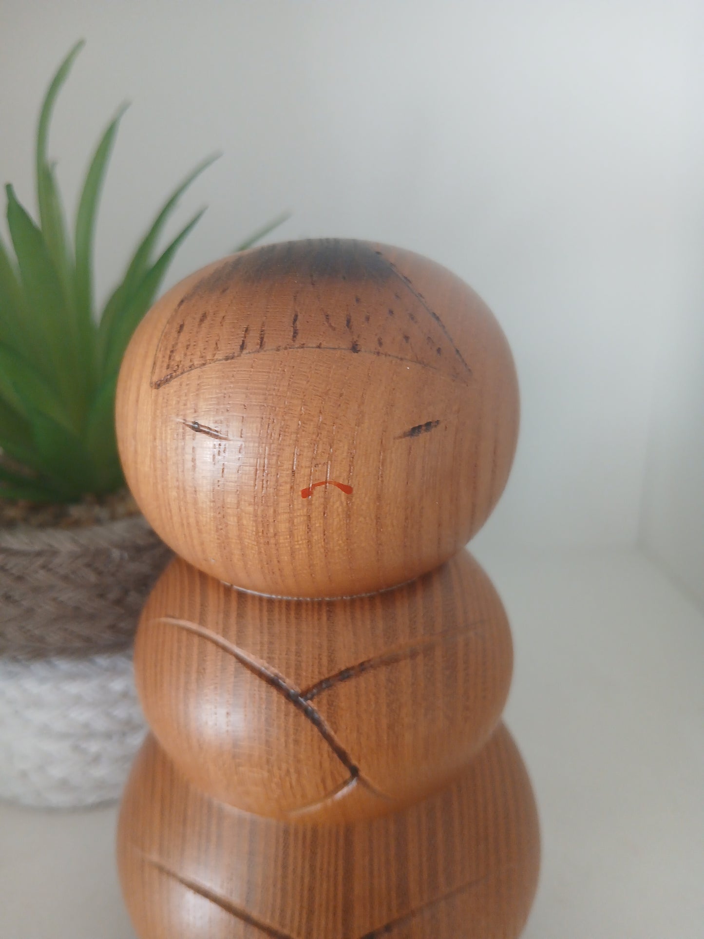 Exclusive Sosaku Kokeshi By Kato Tatsuo (1940-)